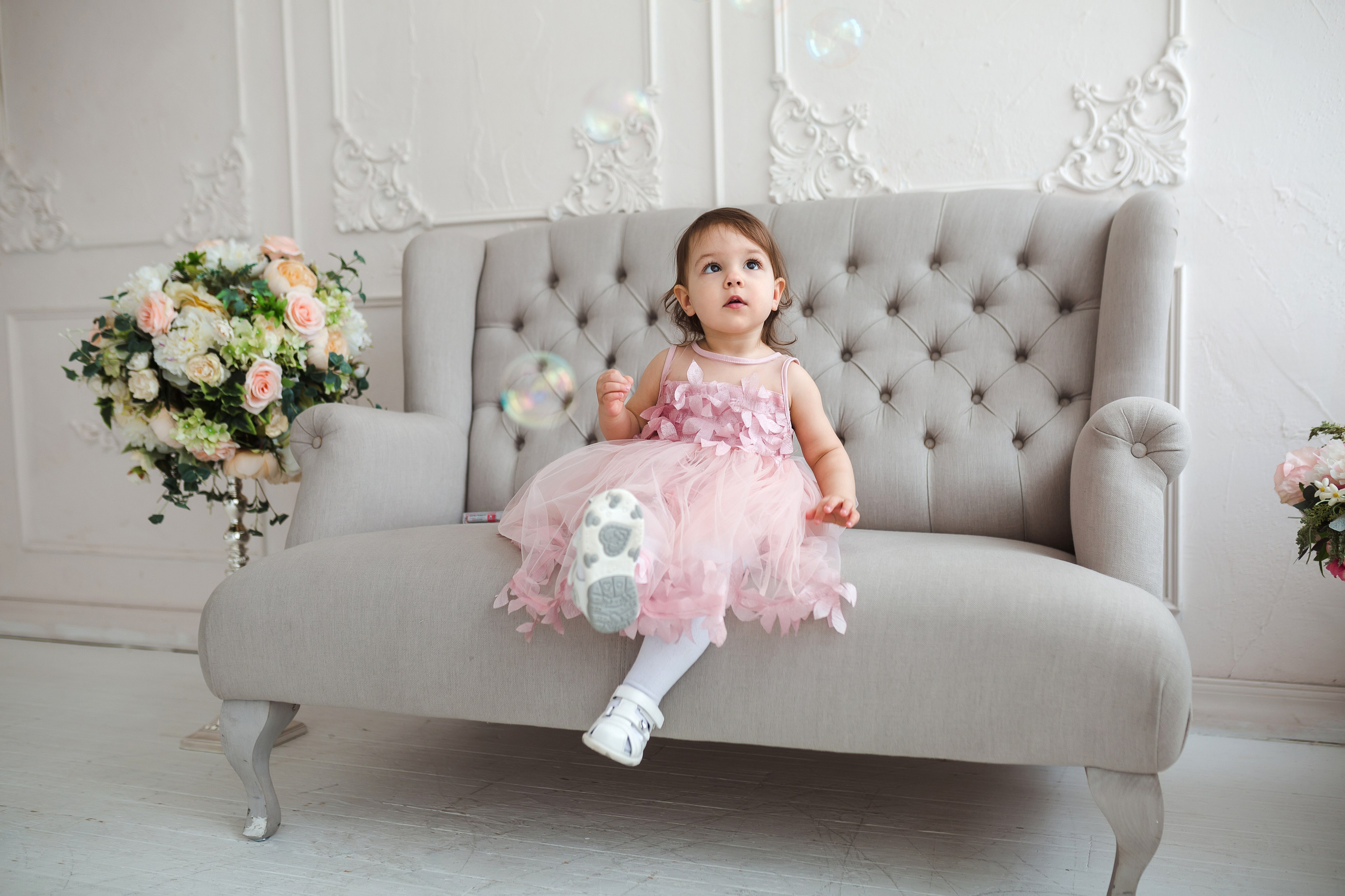 Сашеньке 2 года. Фотограф на Крещение, семейный фотограф в Москве