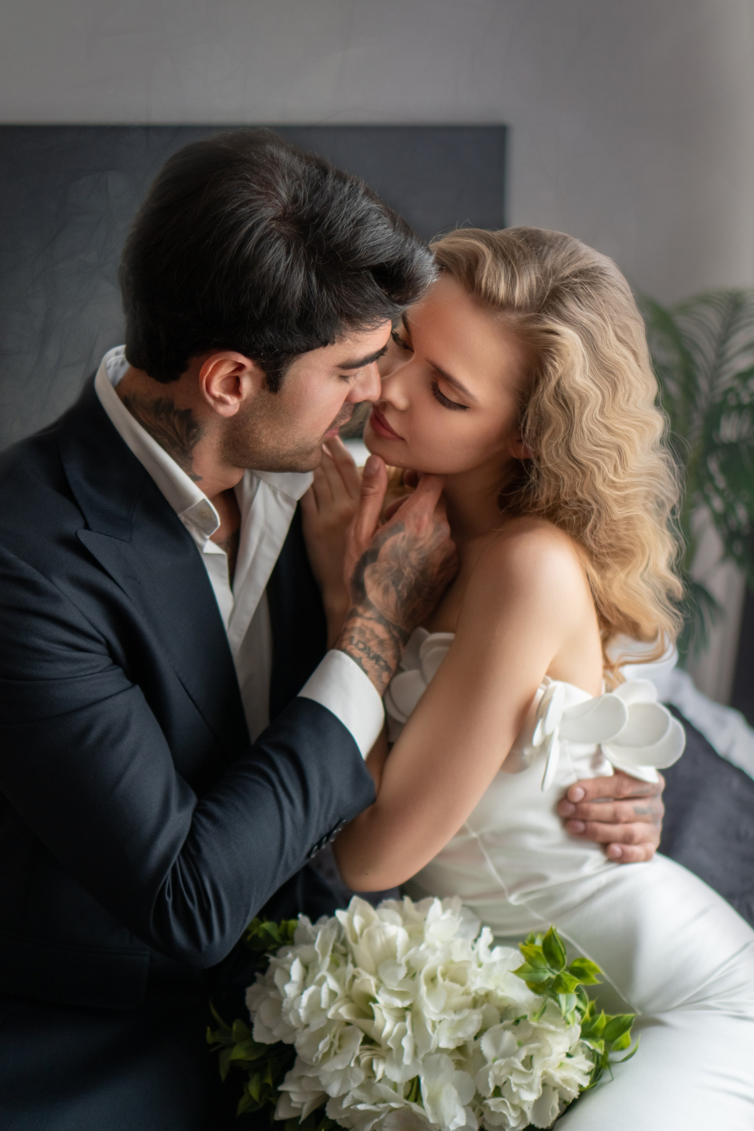 Свадебная фотосессия Акбара и Полины в Москве