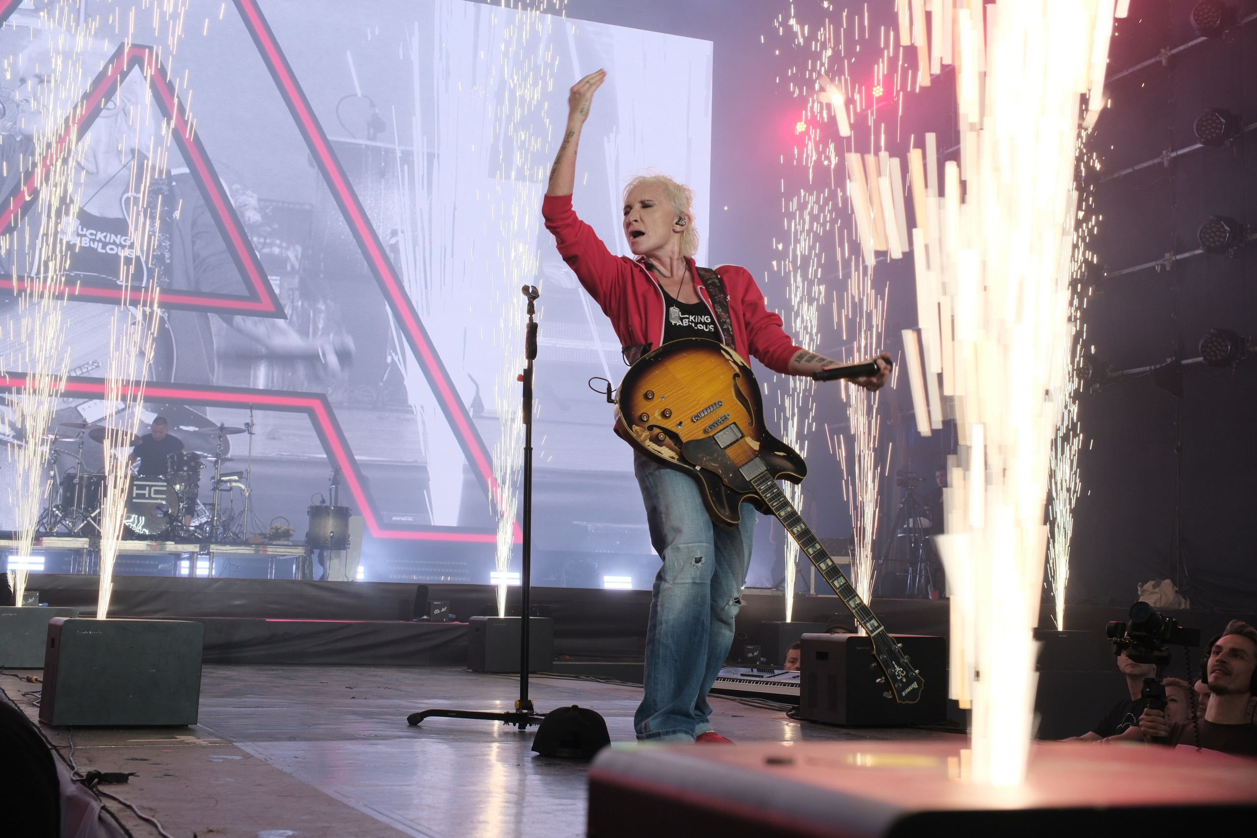 Диана Арбенина (группа «Ночные снайперы») — Москва, МТС Live Лето 2024. RedGeek - блогер и стручњак за образовање и ИТ Кирил Ситнов