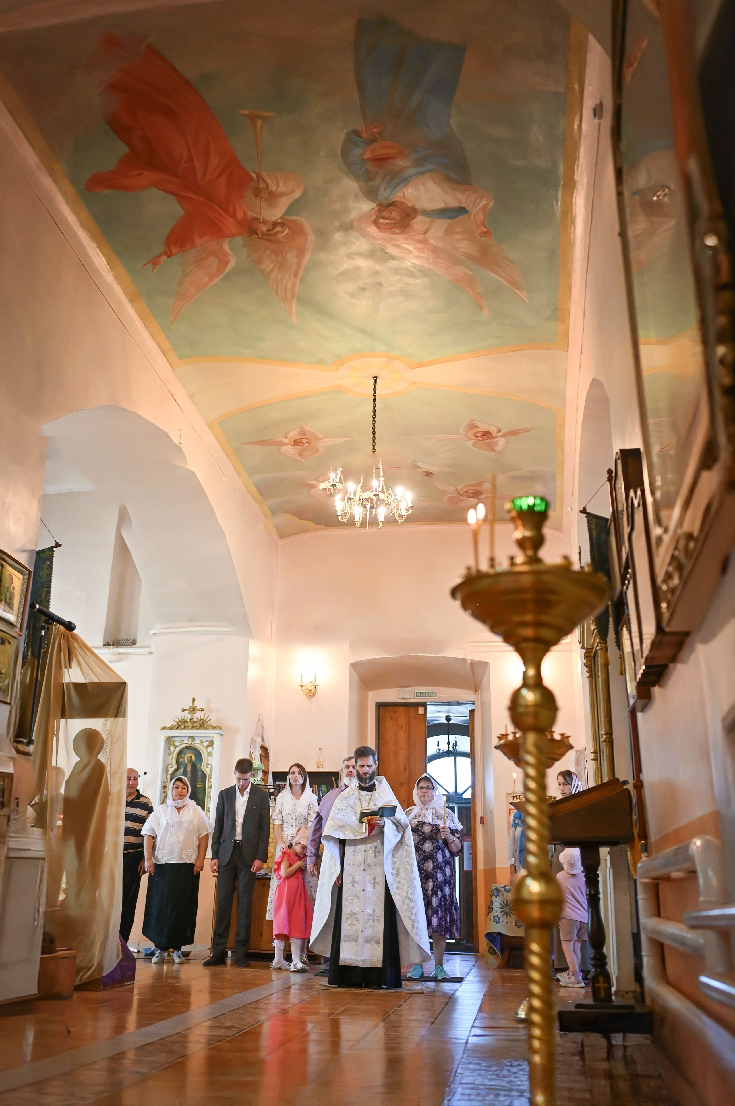 Венчание Алексея и Марины Успенский храм с. Константиново. Семейный фотограф в г. Воскресенск Наталия Молева