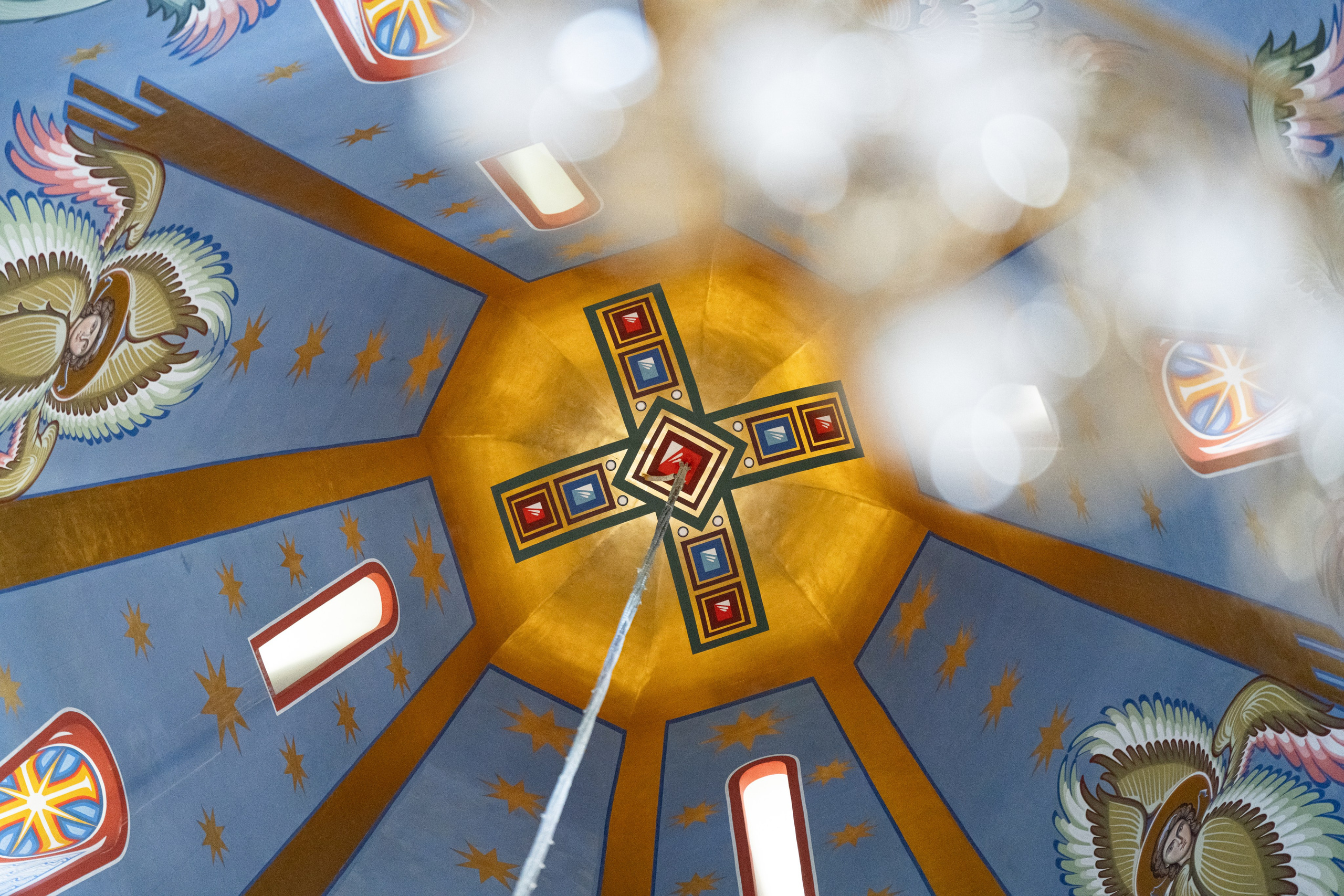 Купол храма на Валааме