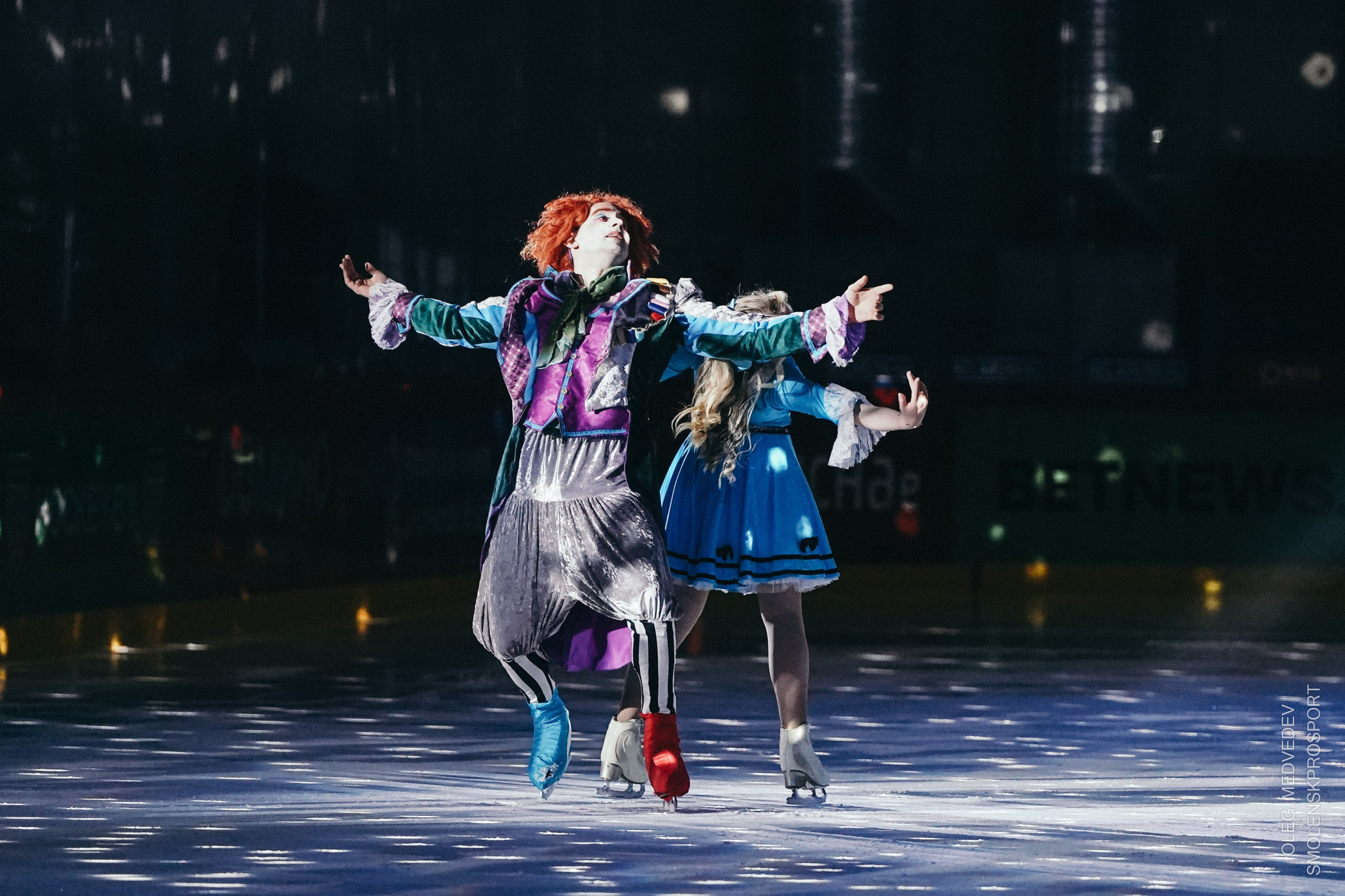 Алиса в стране чудес шоу на льду. Спортивный фотограф Олег Медведев | prosport67 | Смоленск