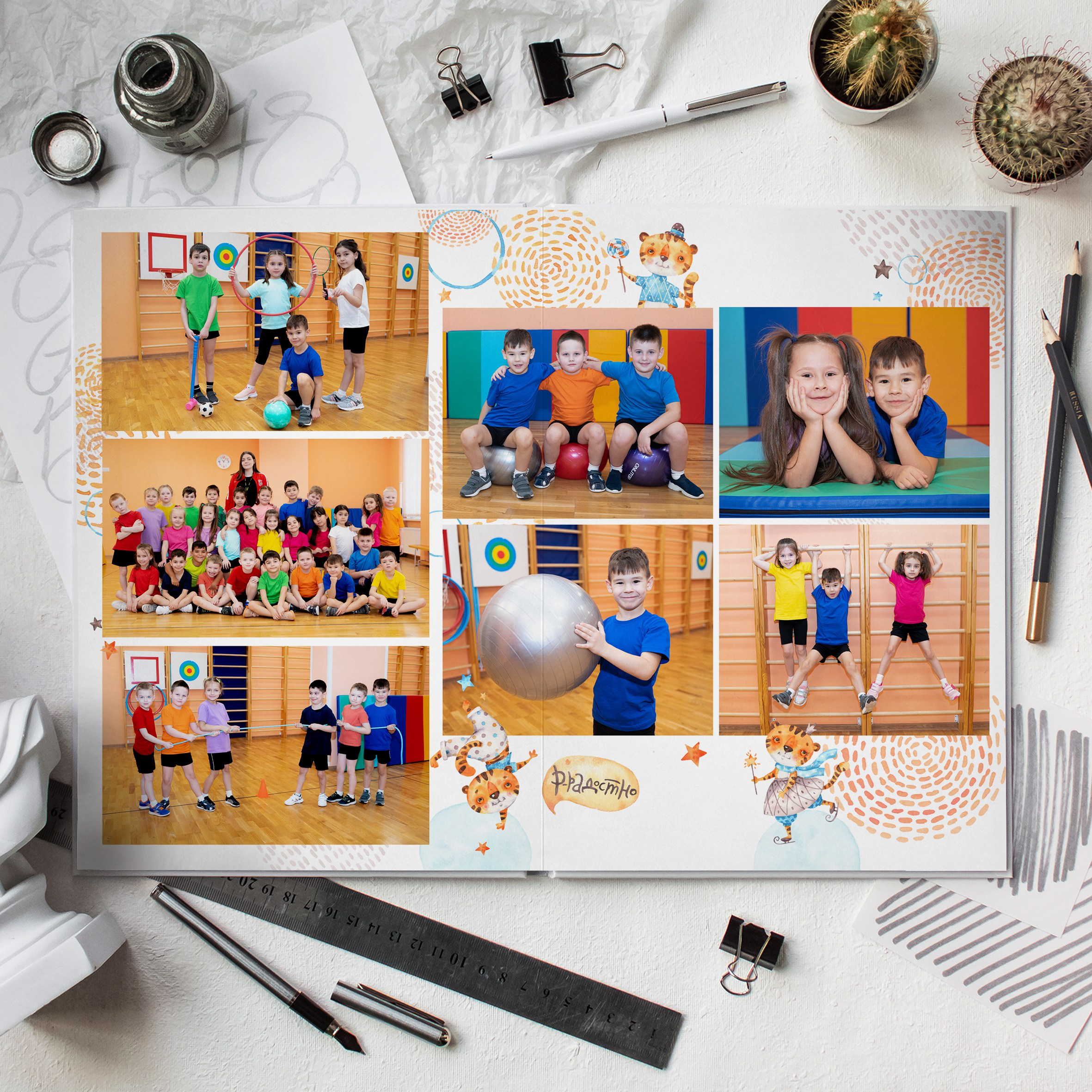 Выпускные альбомы. Детский сад. Фотограф Ольга Шупель