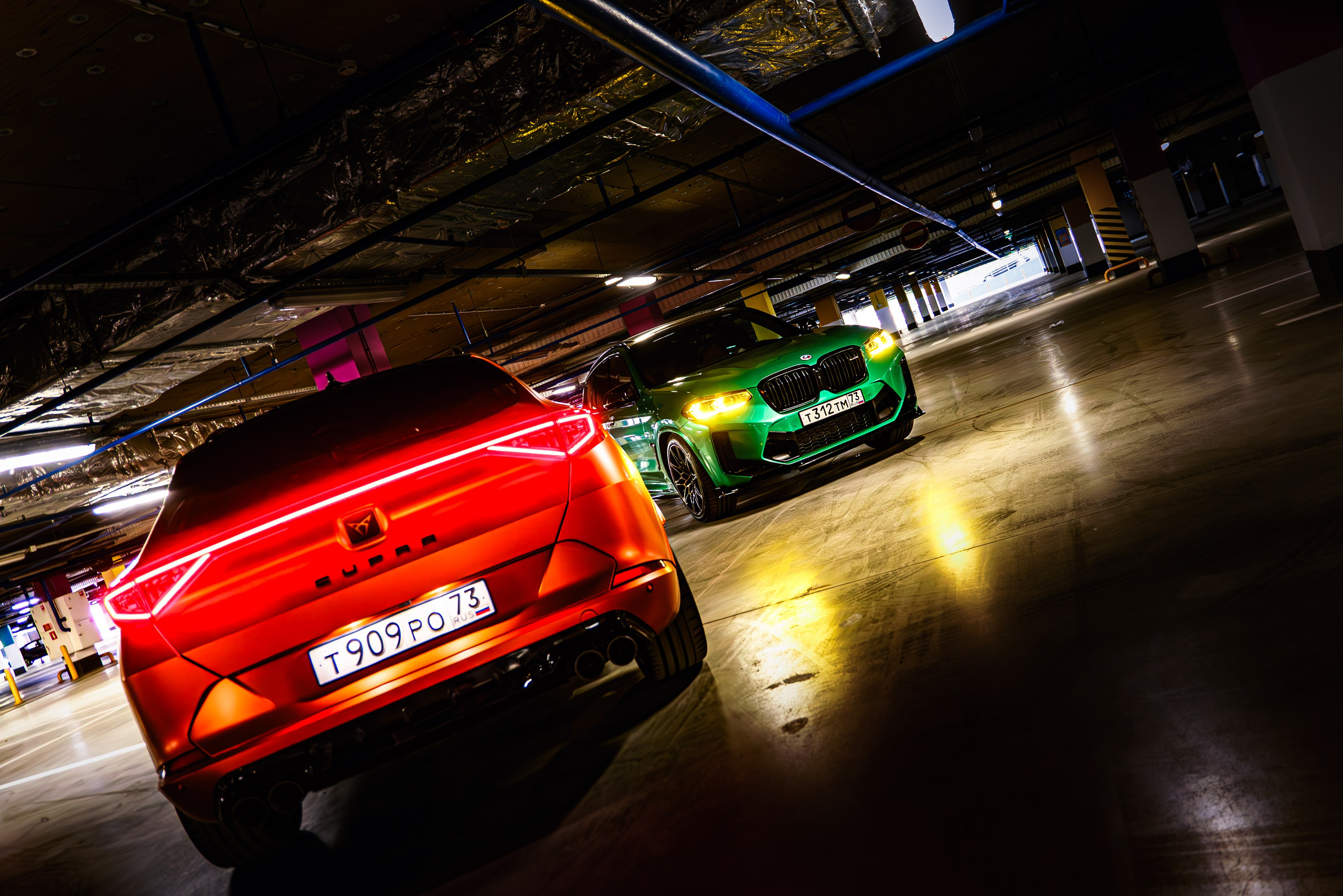 X3M x CUPRA. Camera motor