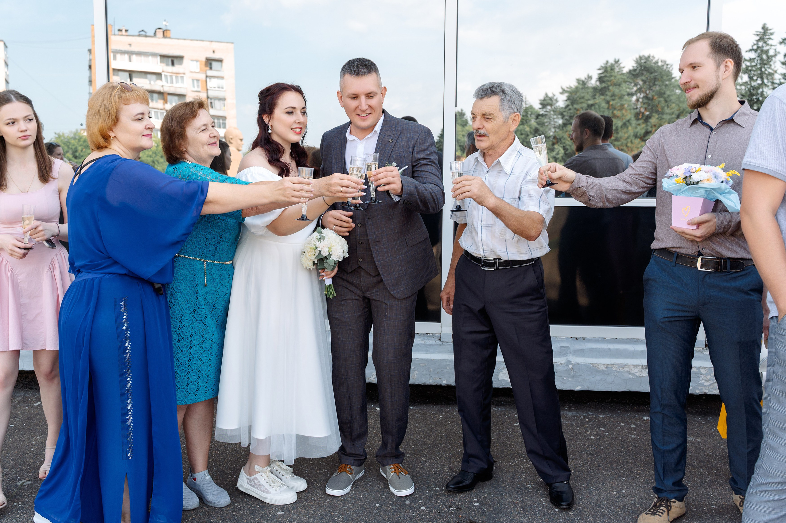 Свадьба Сергея и Елизавета. Семейный, свадебный, школьный фотограф в Железногорске Целуев Андрей