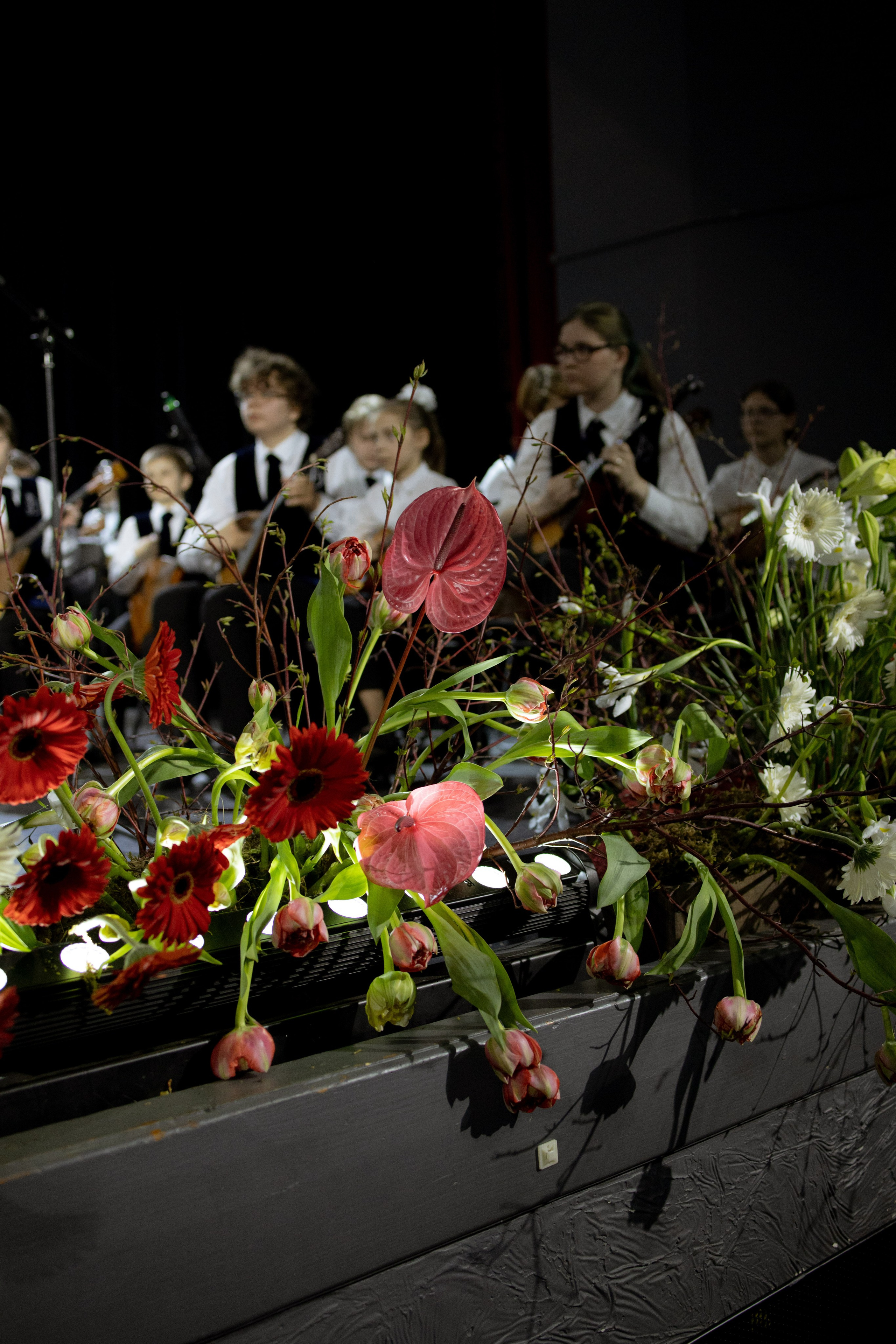 Оформление Отчетного концерта Музыкальной школы Глазунова. Оформление свадеб, декор свадеб Вера Маркова, Москва