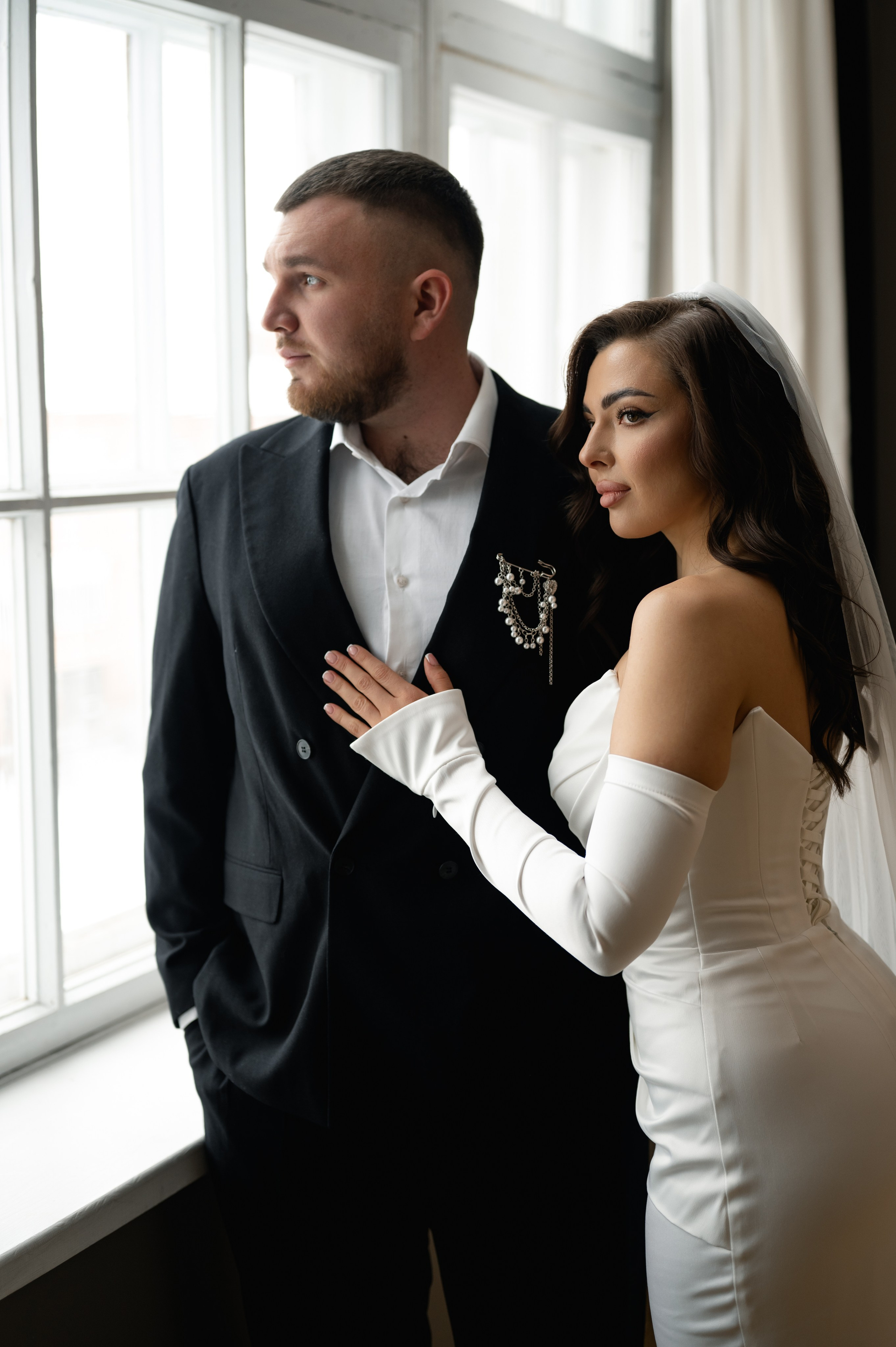 Свадебная фотосессия в студии. Свадебный и семейный фотограф в Краснодаре Алина Мельник