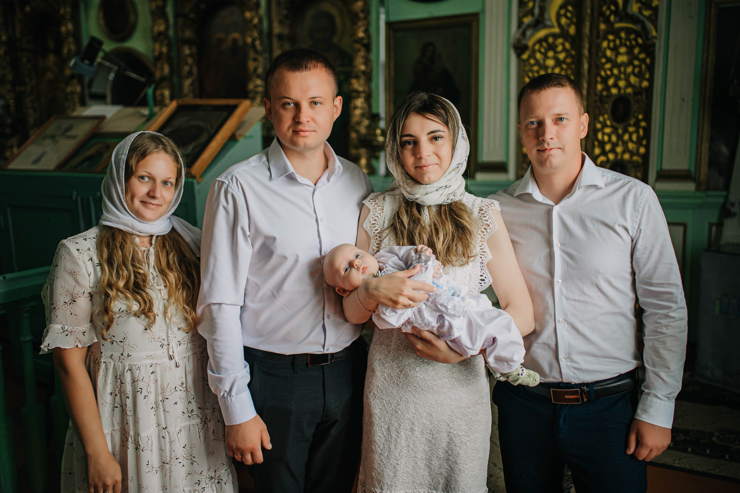 Крещение Кирилла. Фотограф Дарья Маташкова