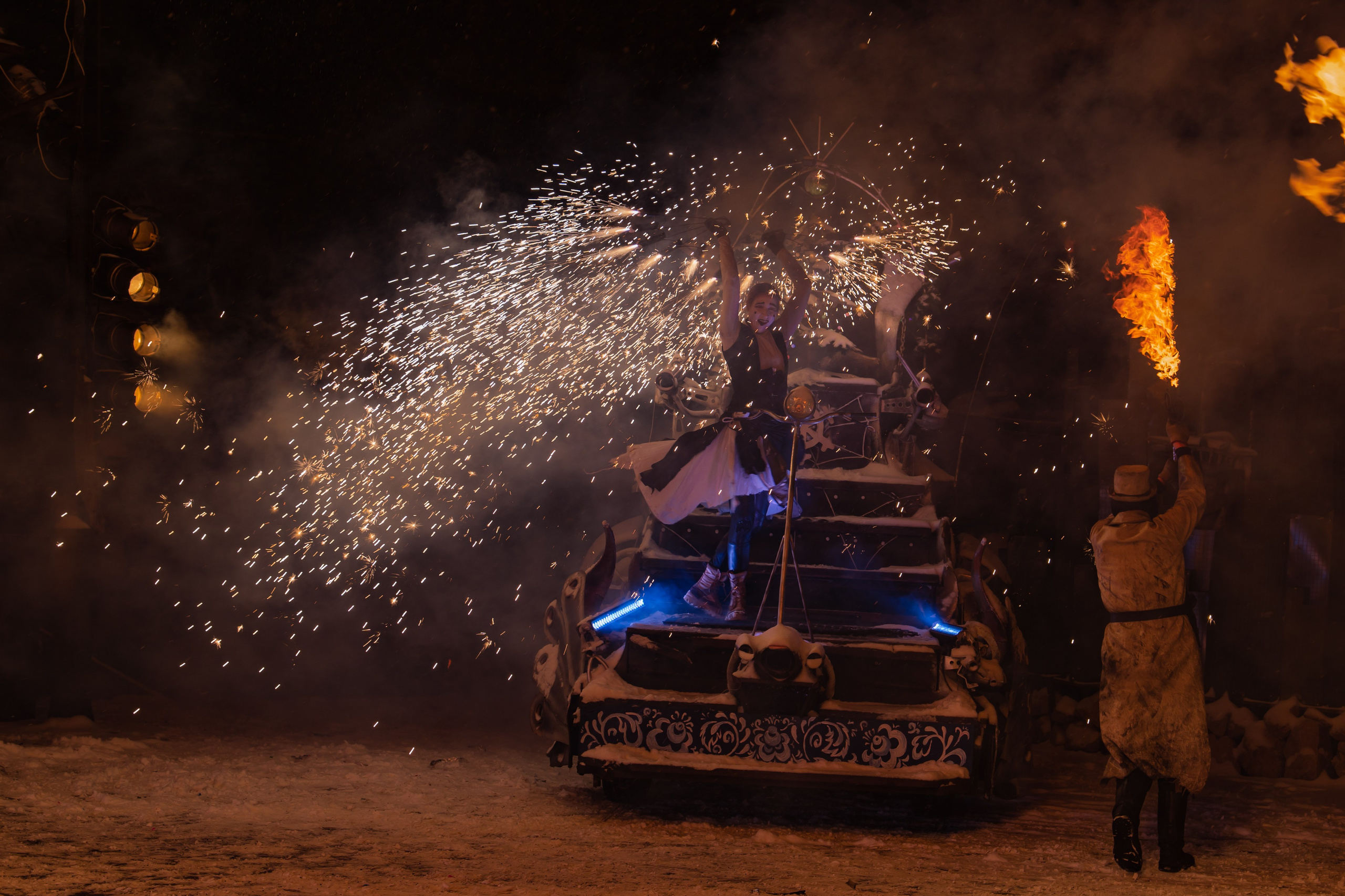 Новогодняя сказка в Байк Центре «Ночные Волки». Крамер Юлиана детский и семейный фотограф