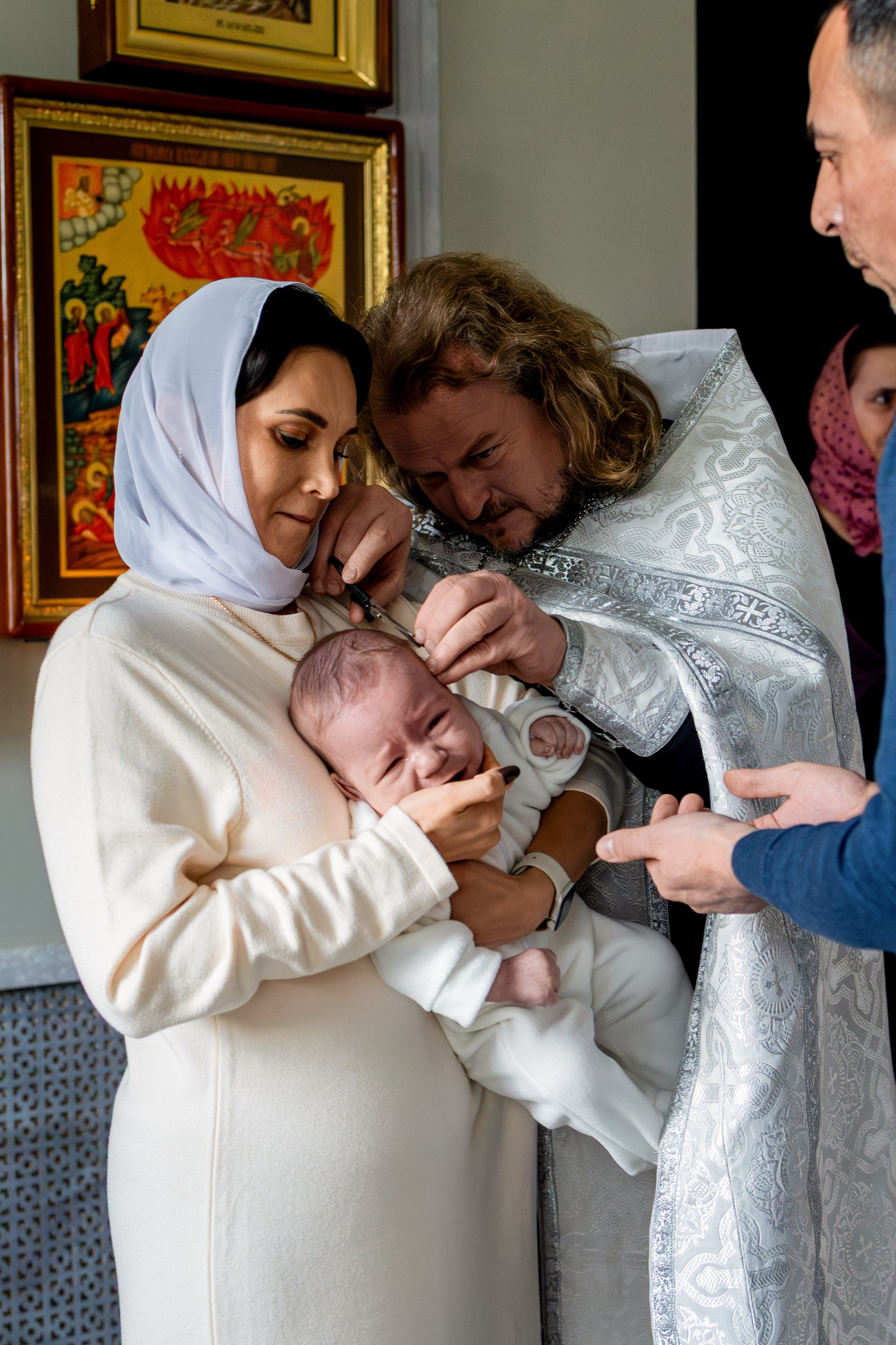 Крещение. Фотограф Виктория Кравец