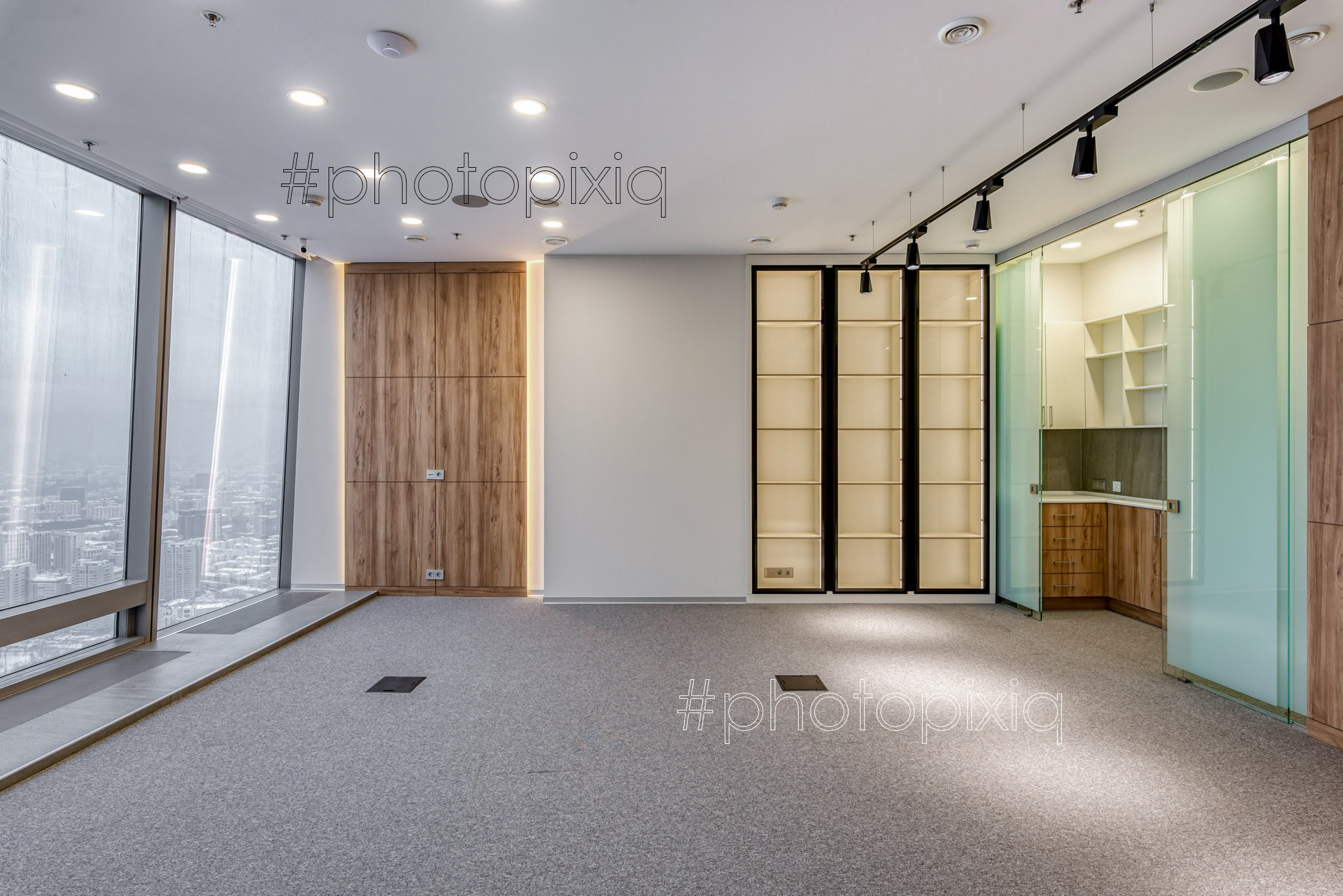 Фотосъёмка офиса в Москва Сити Федерация Восток — Интерьерный фотограф Кузнецов Сергей. Хештег в поиске: #photopixiq