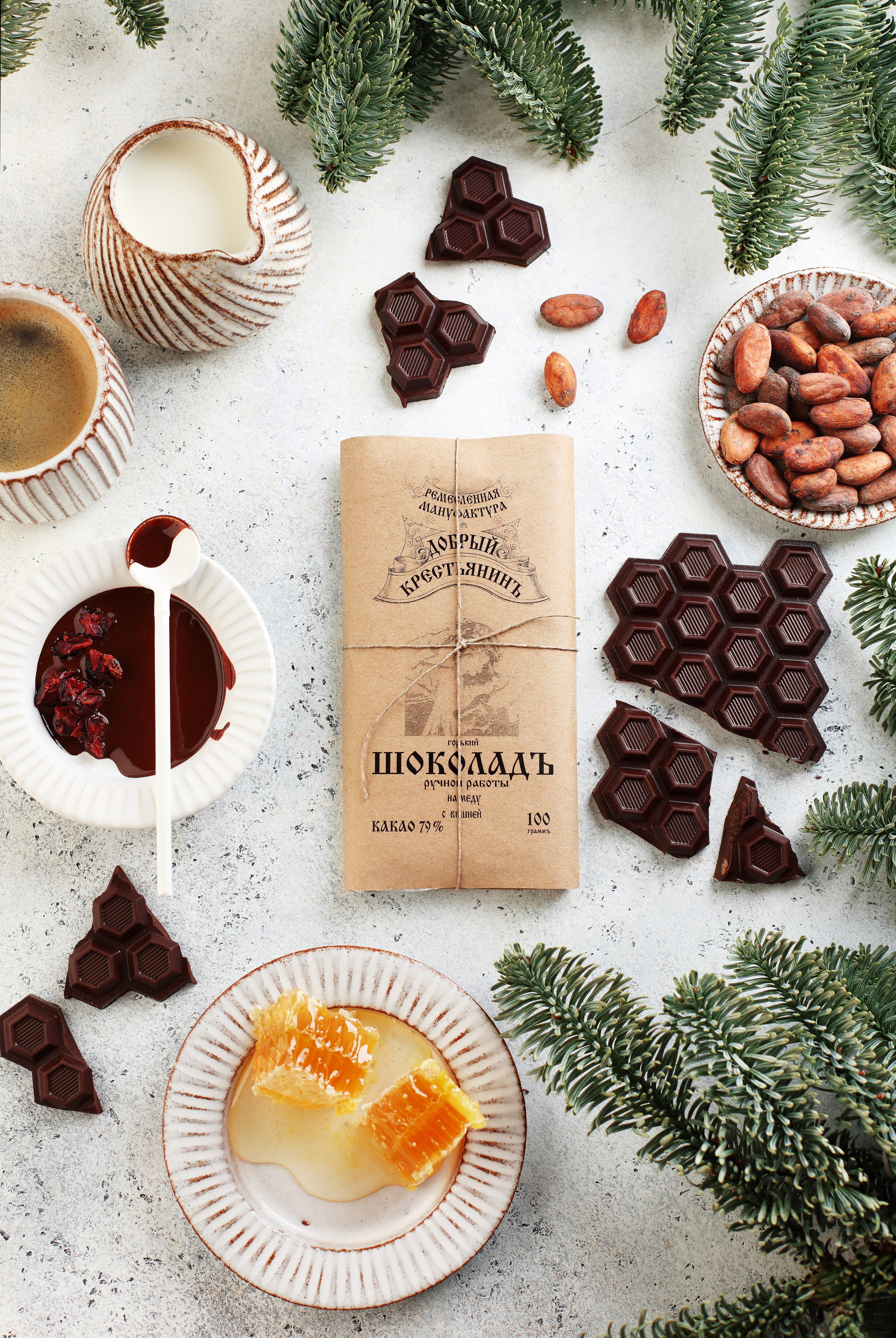 Шоколад. Фуд-фотограф Оксана Голева