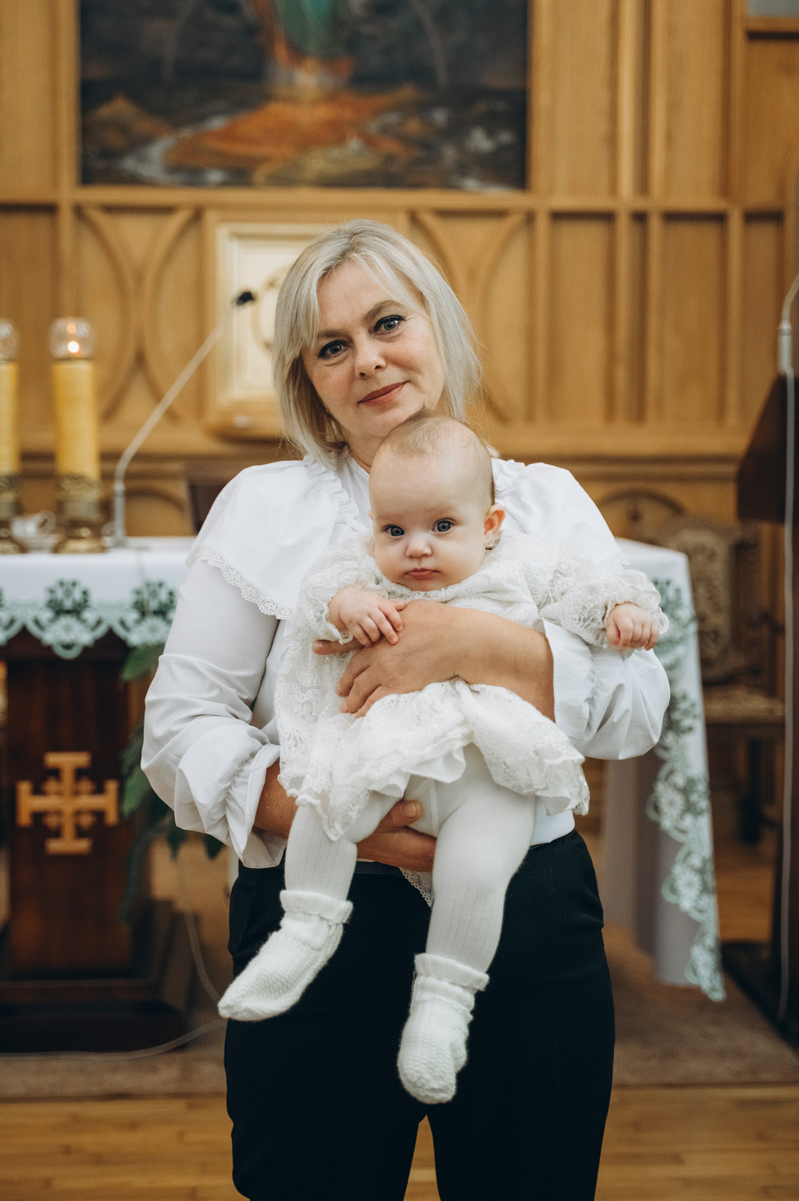 Крещение Эмили (Золотогорский костёл Пресвятой Троицы). Семейный фотограф в Минске Дарья Дреко