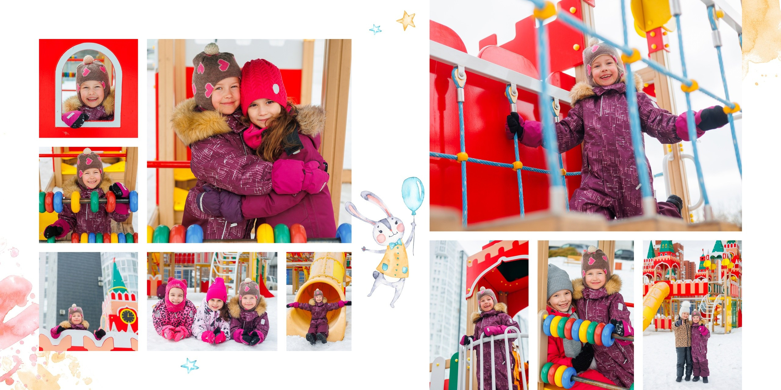 Альбом на 5 разворотов. Стильные выпускные альбомы в Перми