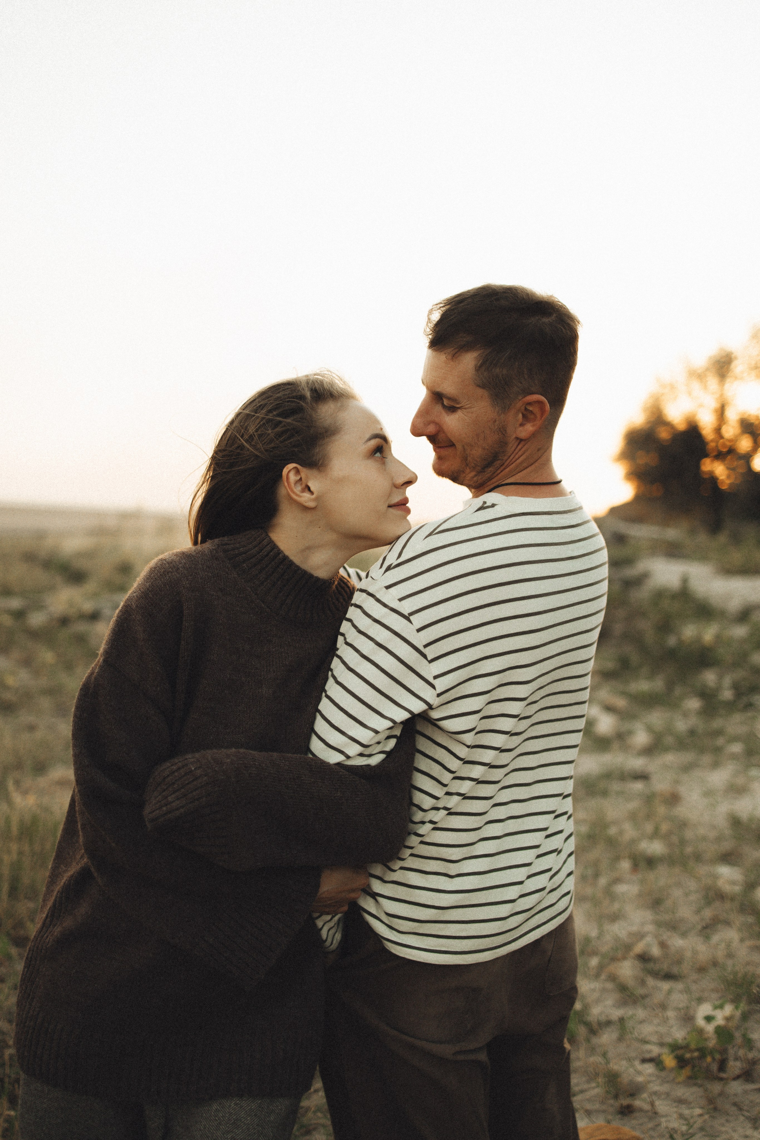 Семейная история, закат в Мержаново. Семейный и детский фотограф, таганрог, ростов-на-дону