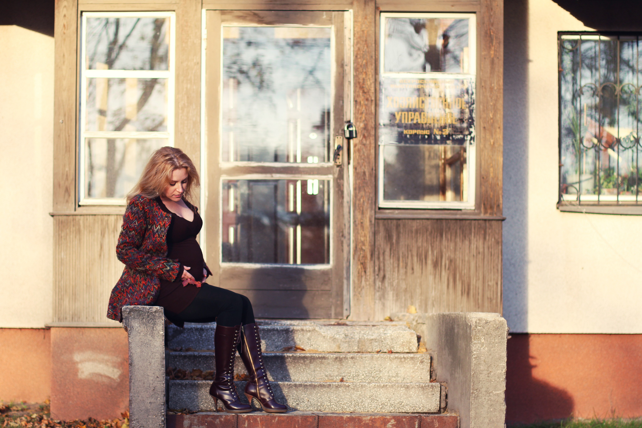 Наталья и Владимир в ожидании. Фотограф Мария Згонник