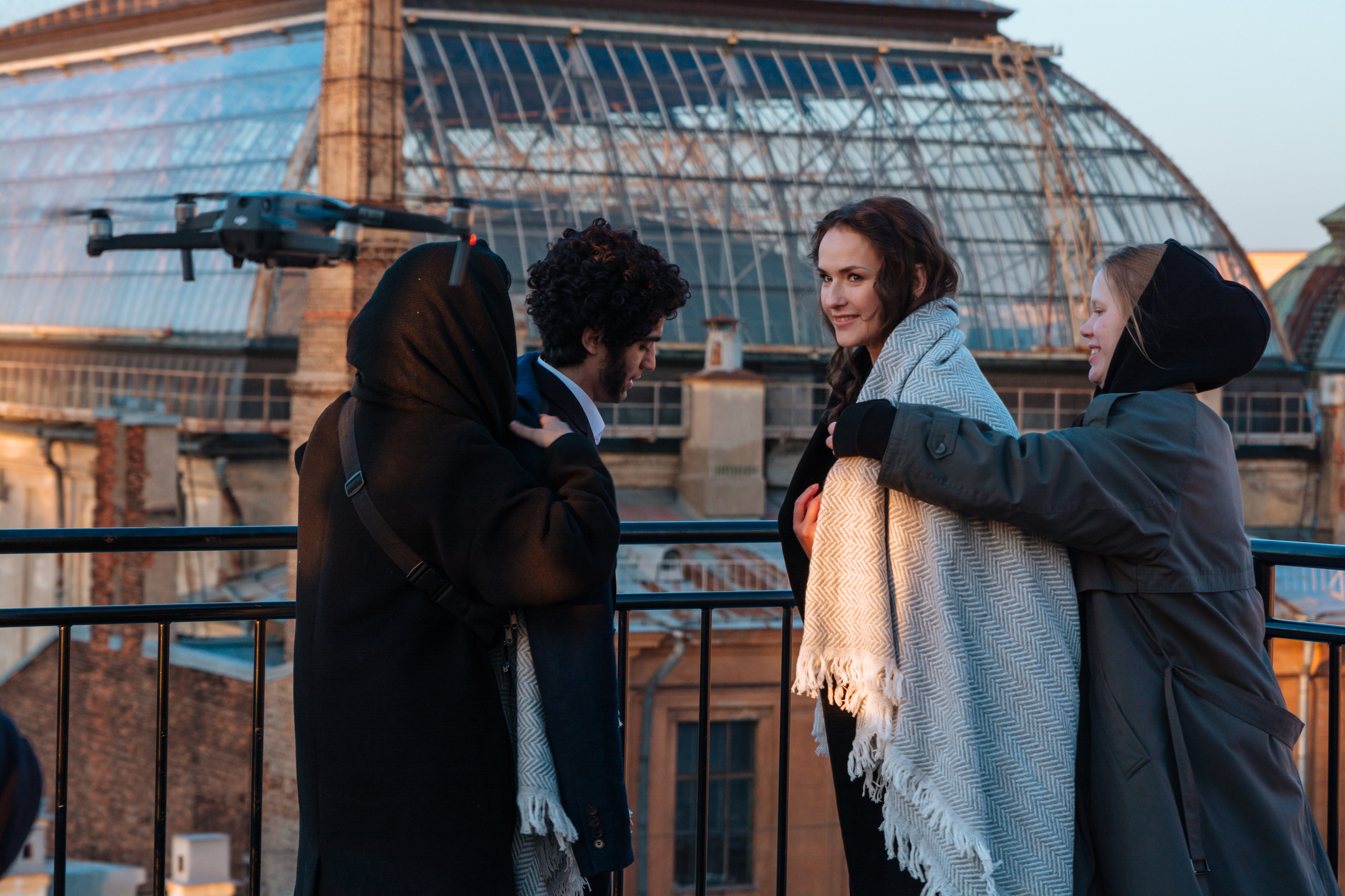 Пушкин в отеле «Оболенский». Съёмка ролика для конкурса. Портретный фотограф в Санкт-Петербурге Дмитриева Наталия