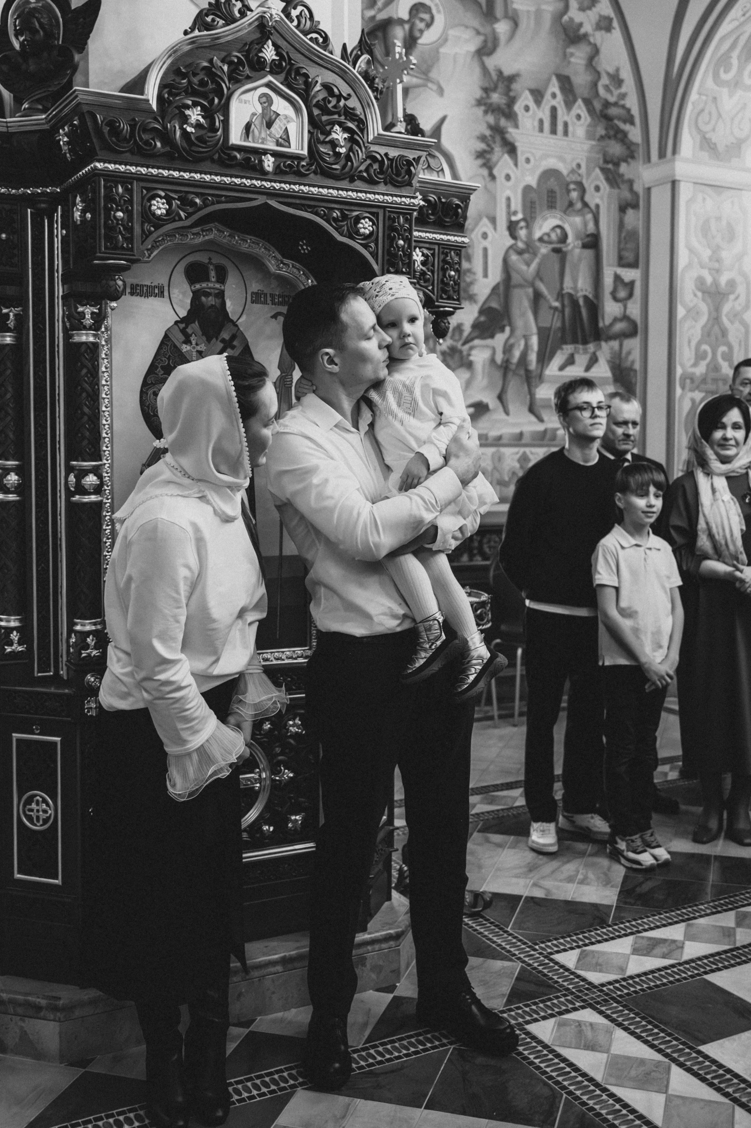 Крещение Фёдора (Храм Всех Святых) криптовый. Семейный фотограф в Минске Дарья Дреко