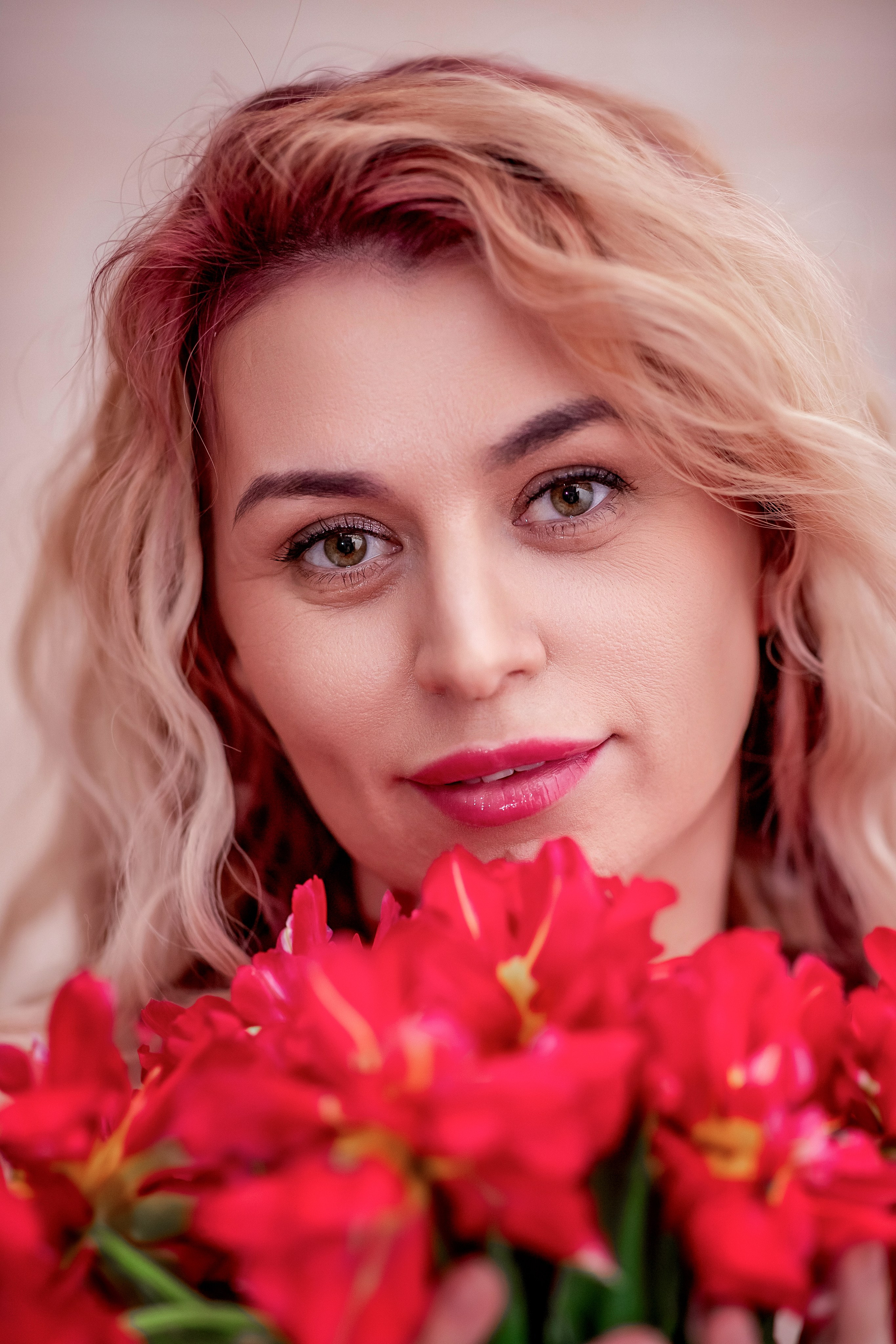 Фотопроект женский «Весна, цветы и Ты». Фотограф Алина Лебедь