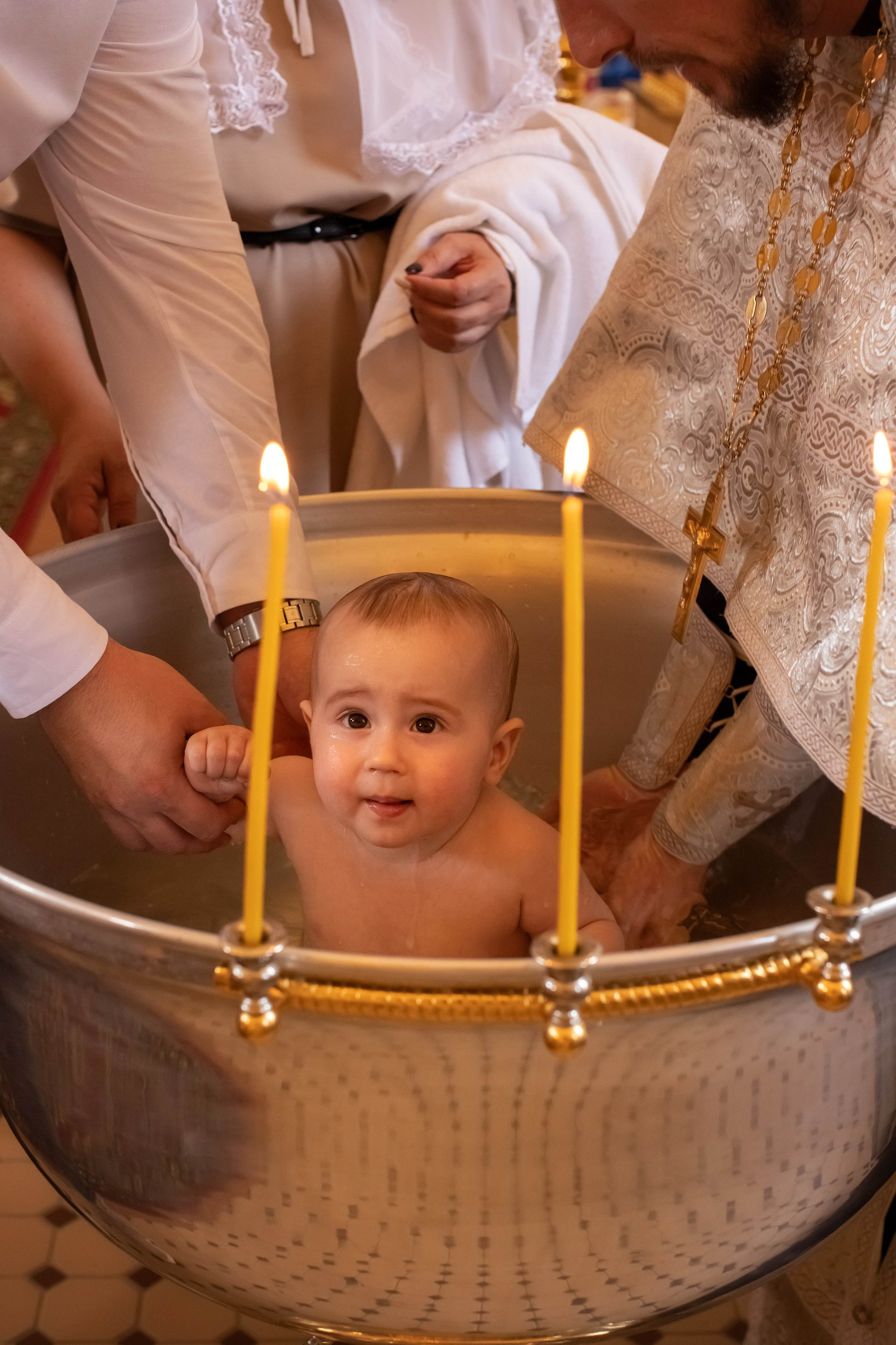 Таинство Крещения Мирона. Семейный и детский фотограф в Саратове Полина Коткина