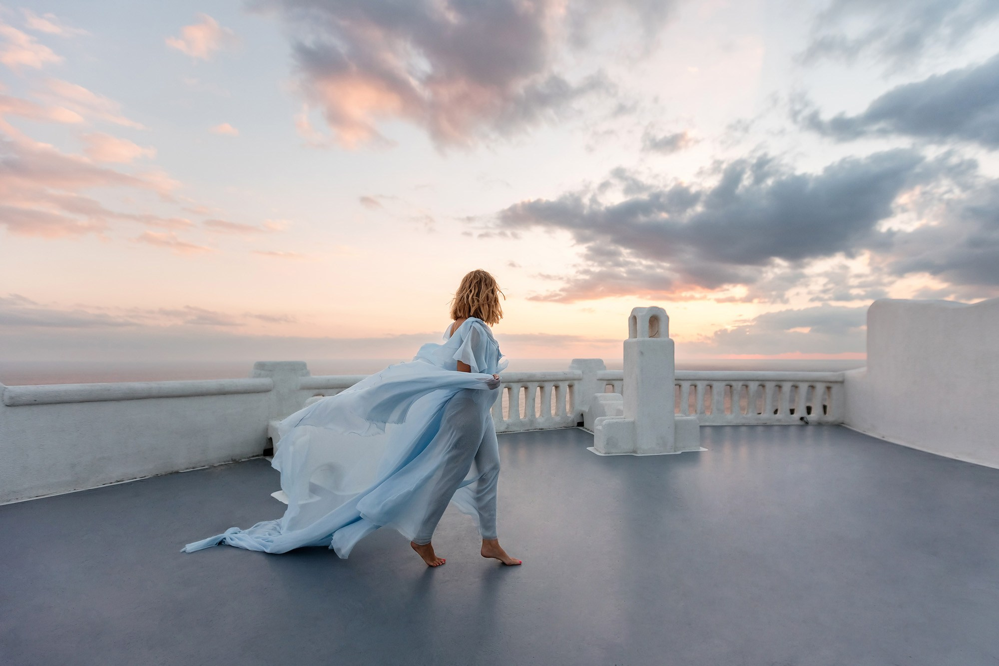 Женская фотосессия на Крымском Санторини. Свадебный фотограф, фотосъемка в Крыму, Севастополе, Симферополе, Ялте