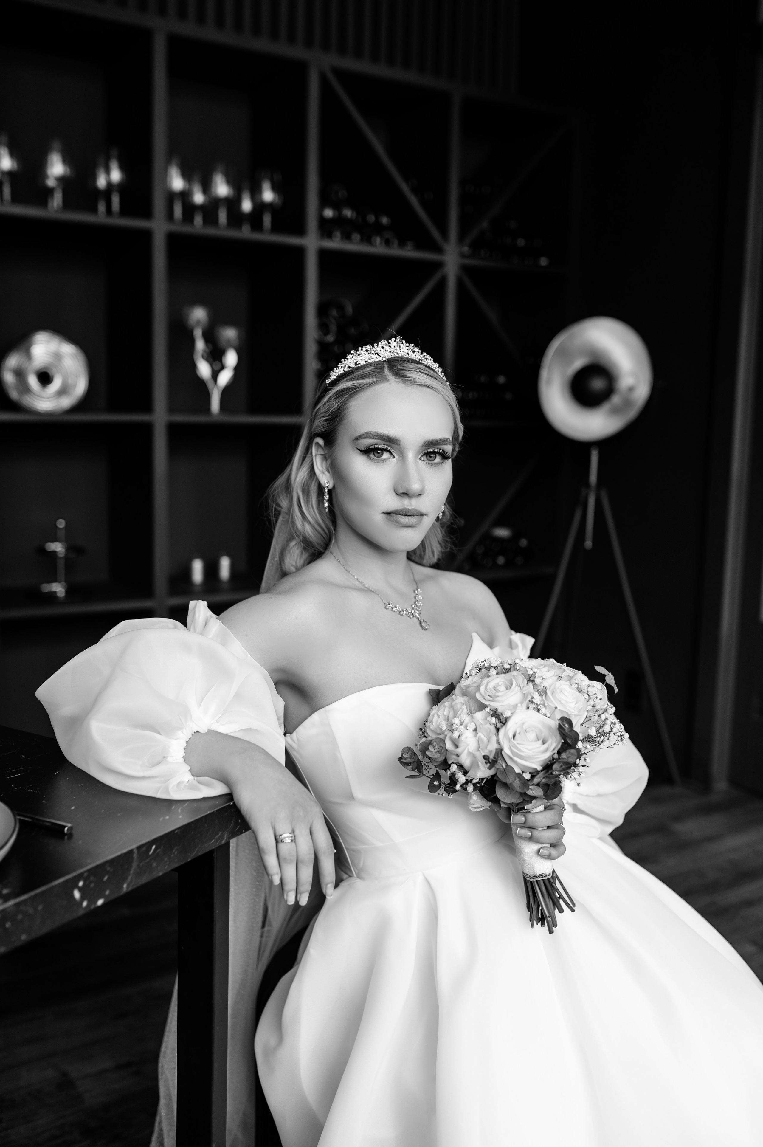 Свадебная фотосессия в фотостудии Аврора зал Эклипс. Семейный и свадебный фотограф в Донецке и Макеевке Дяченко Наталья