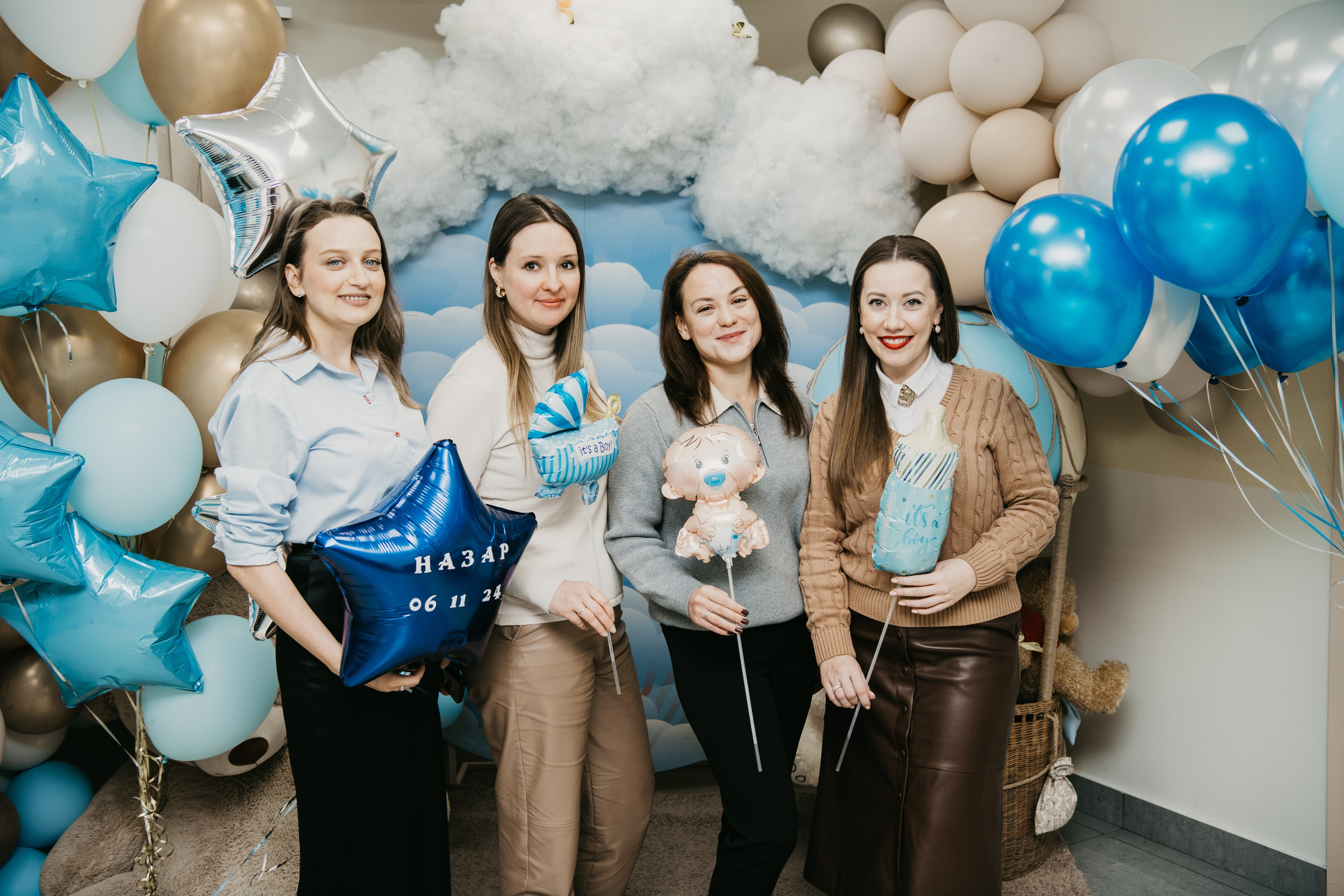 Выписка Назара. На Севастопольском. Фотограф на выписку из роддома в Москве и МО