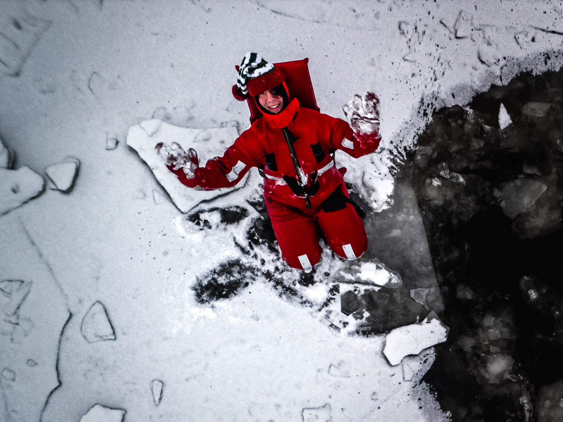 Айсфлоатинг #11. DRONBERRY — Аэросъемка Ярославль