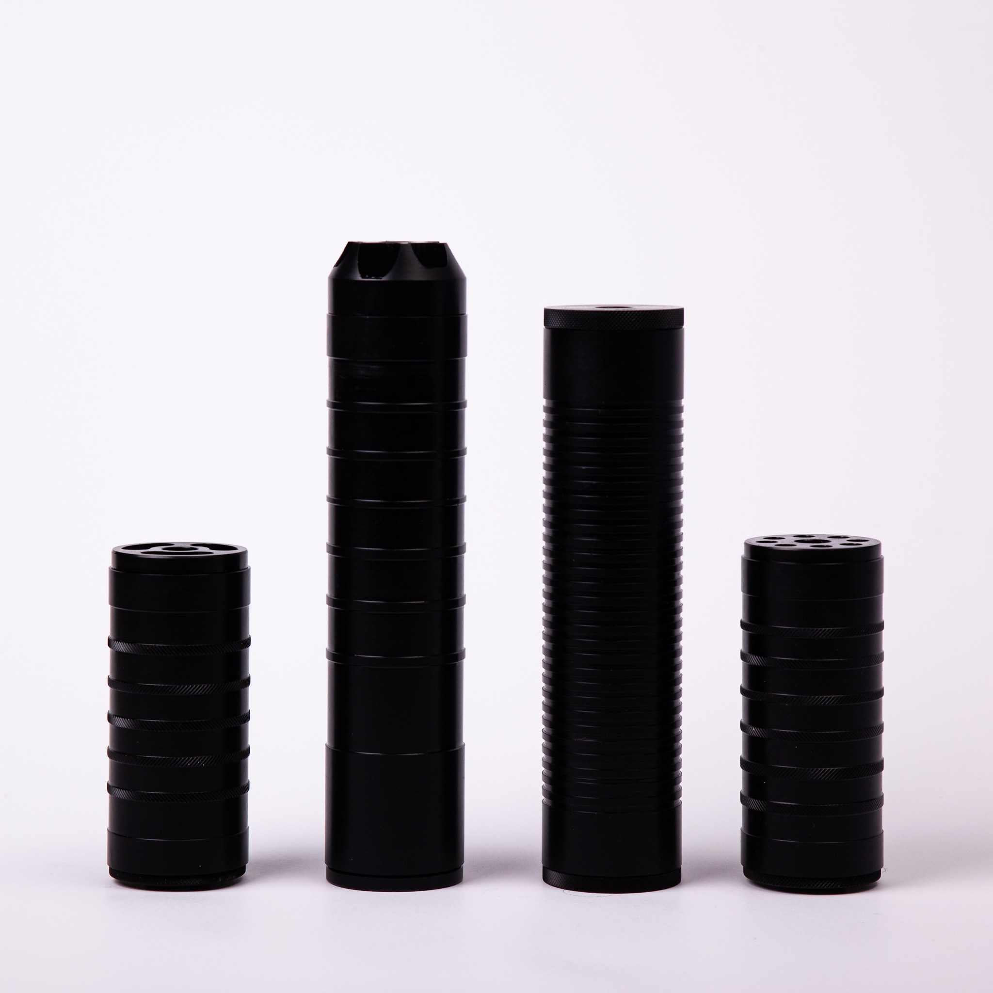 Страйкбольные необычные пустотелые глушители. Страйкбольная мастерская Бигич Воркшоп