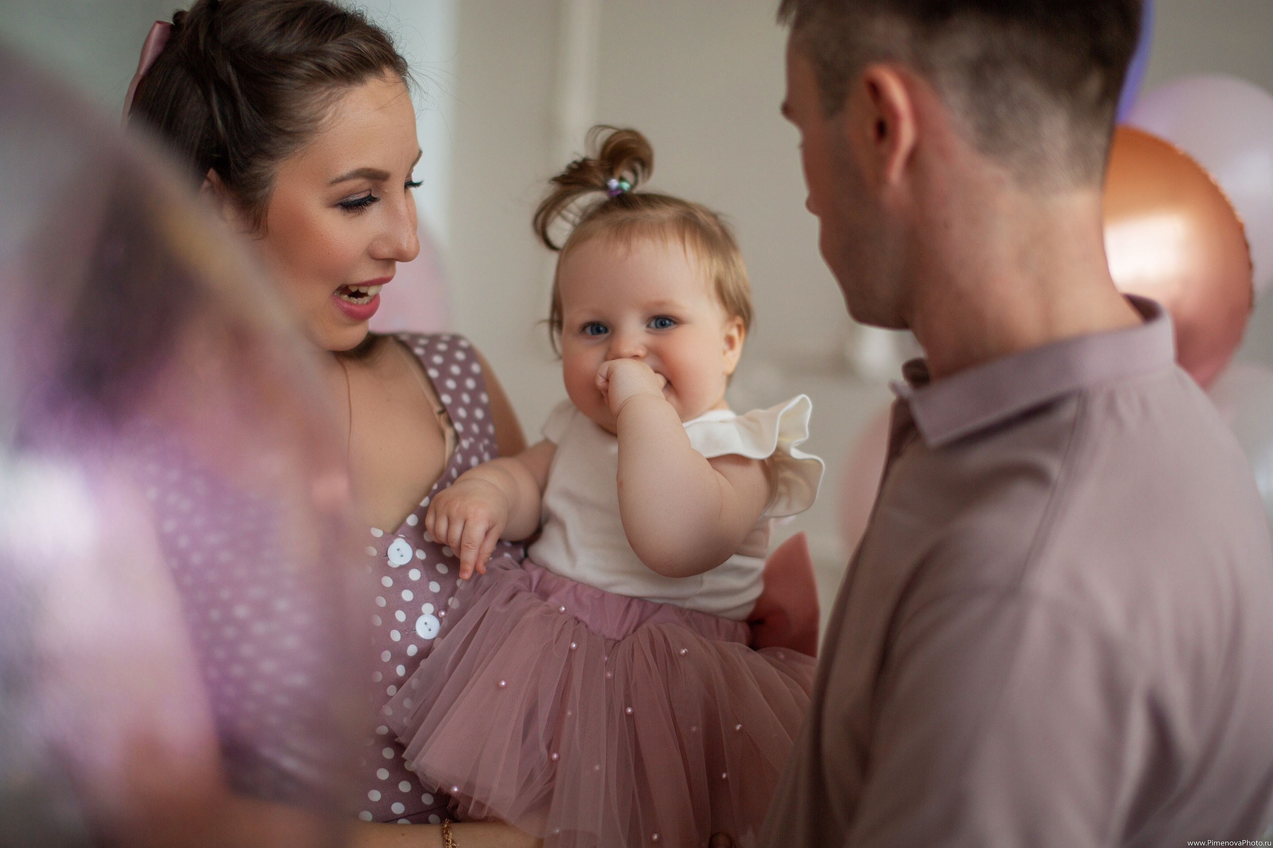 День Рождения Ксении, 1 год. Семейный и детский фотограф в Петрозаводске