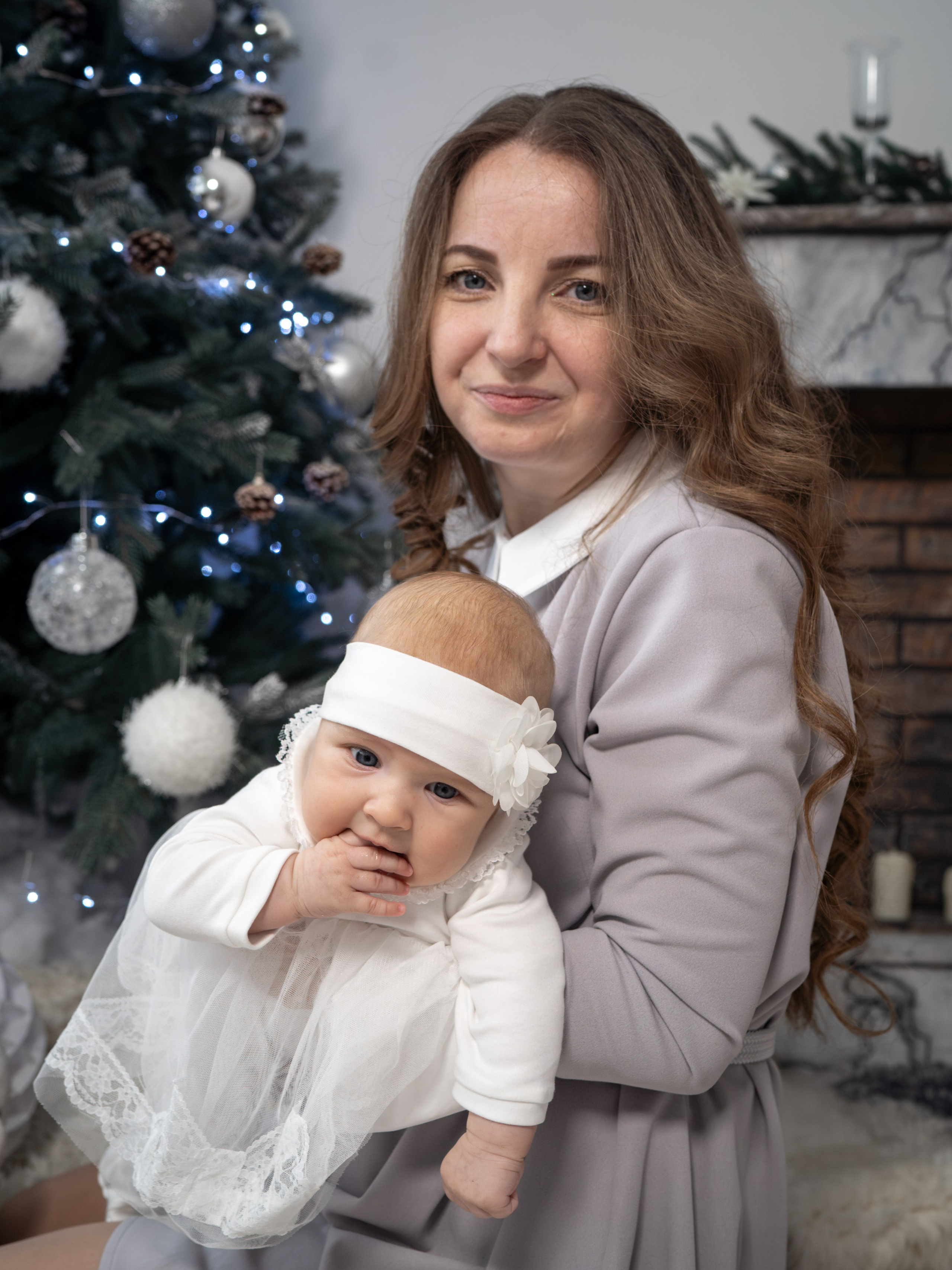 С самоедской лайкой. Фотограф Зинаида Евдокимова