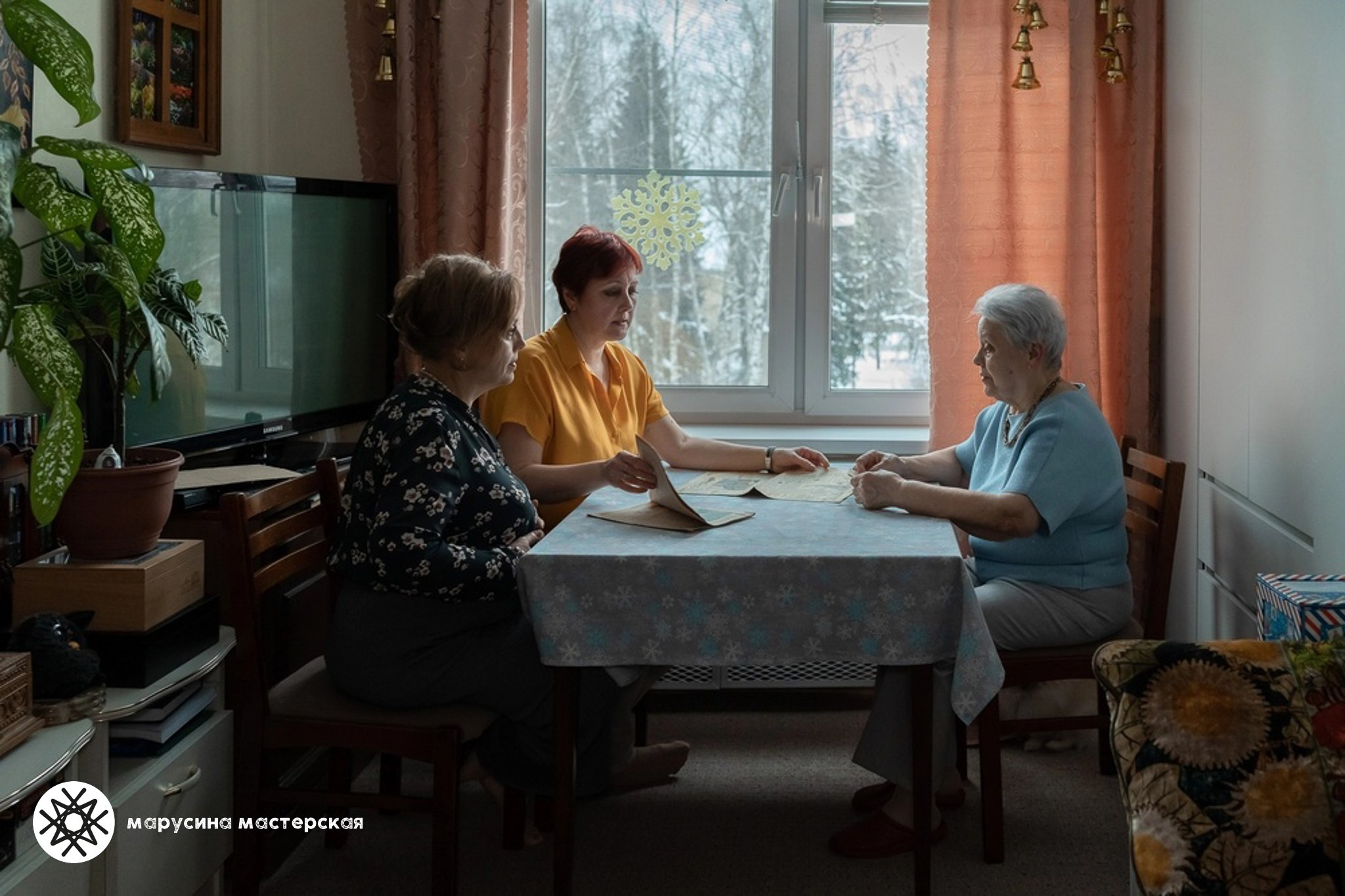 Творческая фотография, снятая в рамках зимней творческой практики, автор — Марина Дейкина