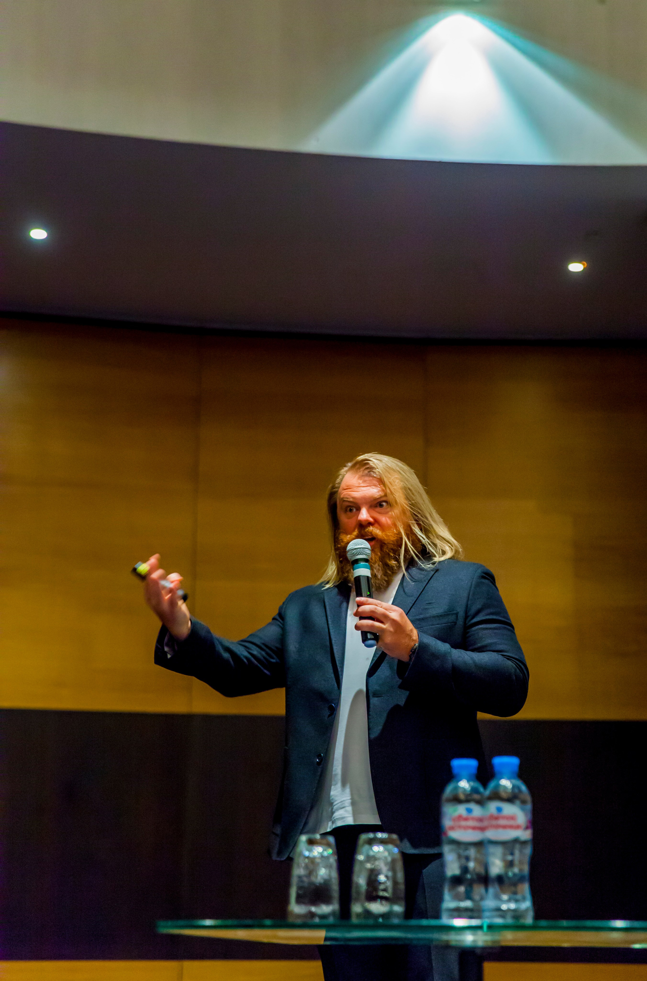 Лекция Евгения Черешнева «Квант Истины». Фотограф Александра Степанова