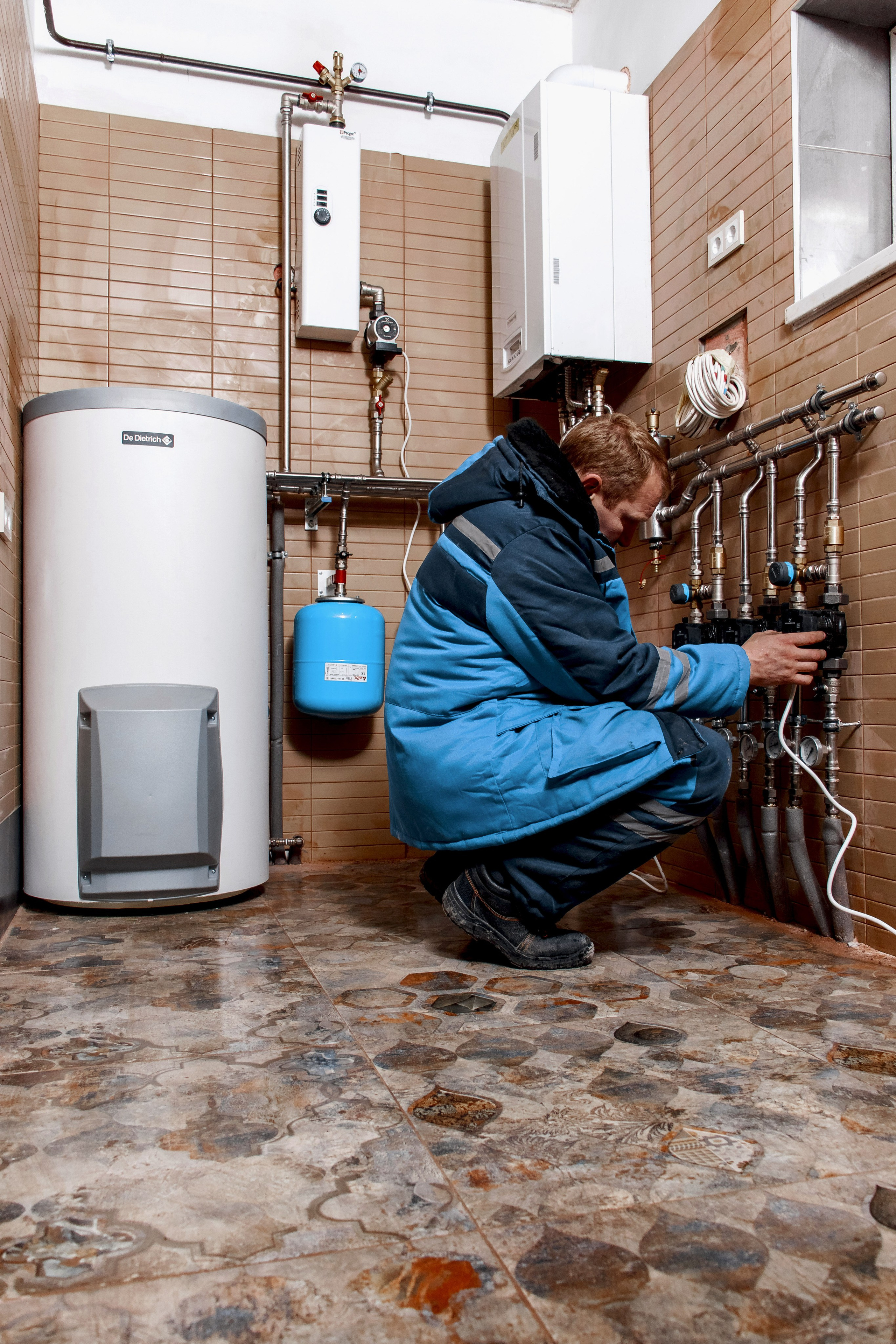 Котельная п.Василького Гурьевский р-он. Монтаж отопления в Калининграде | Балтийский сантехник