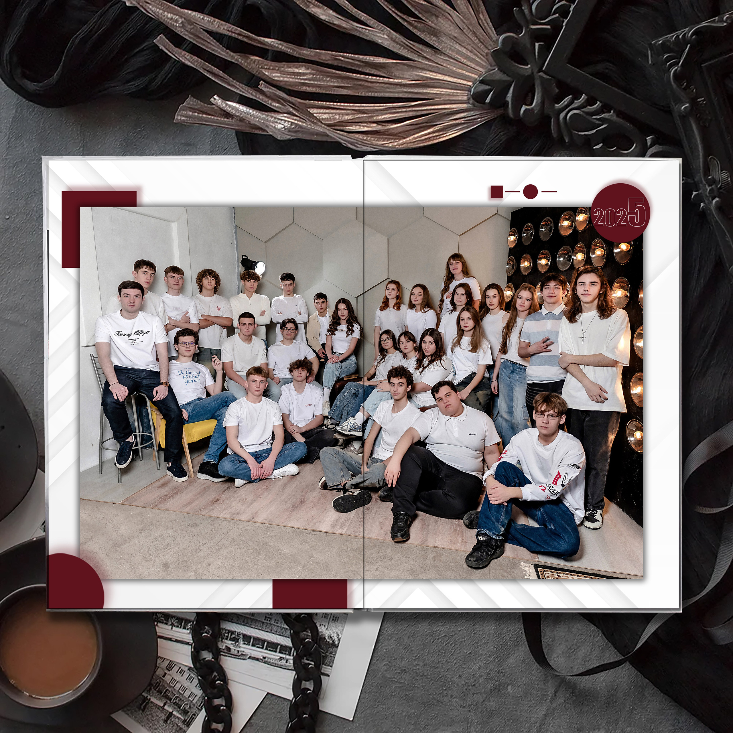 Выпускной альбом для выпускников школы (Дизайн № 213). Современные Выпускные Альбомы в Ростове-на-Дону