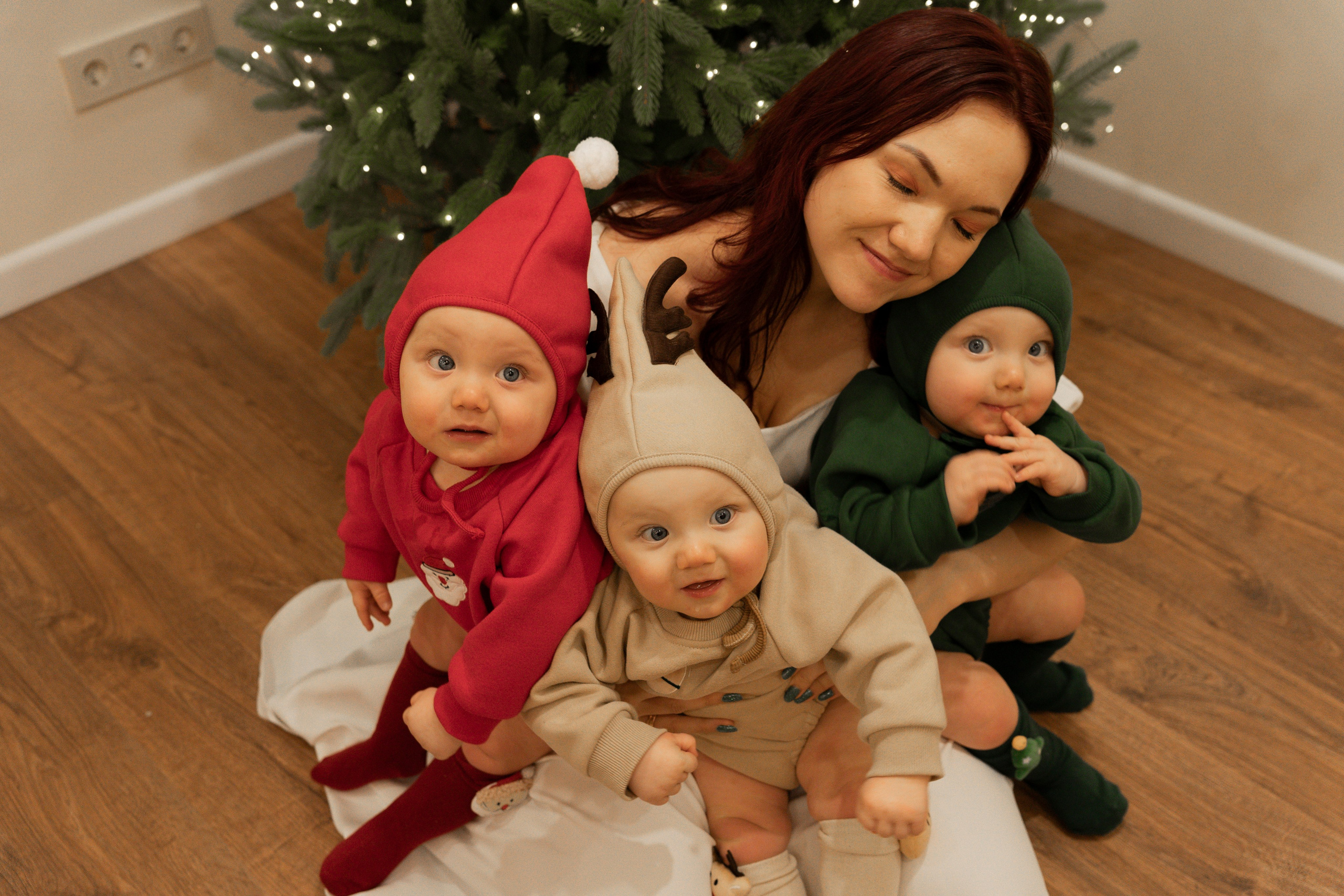 Новогодние тройняшки. Главная