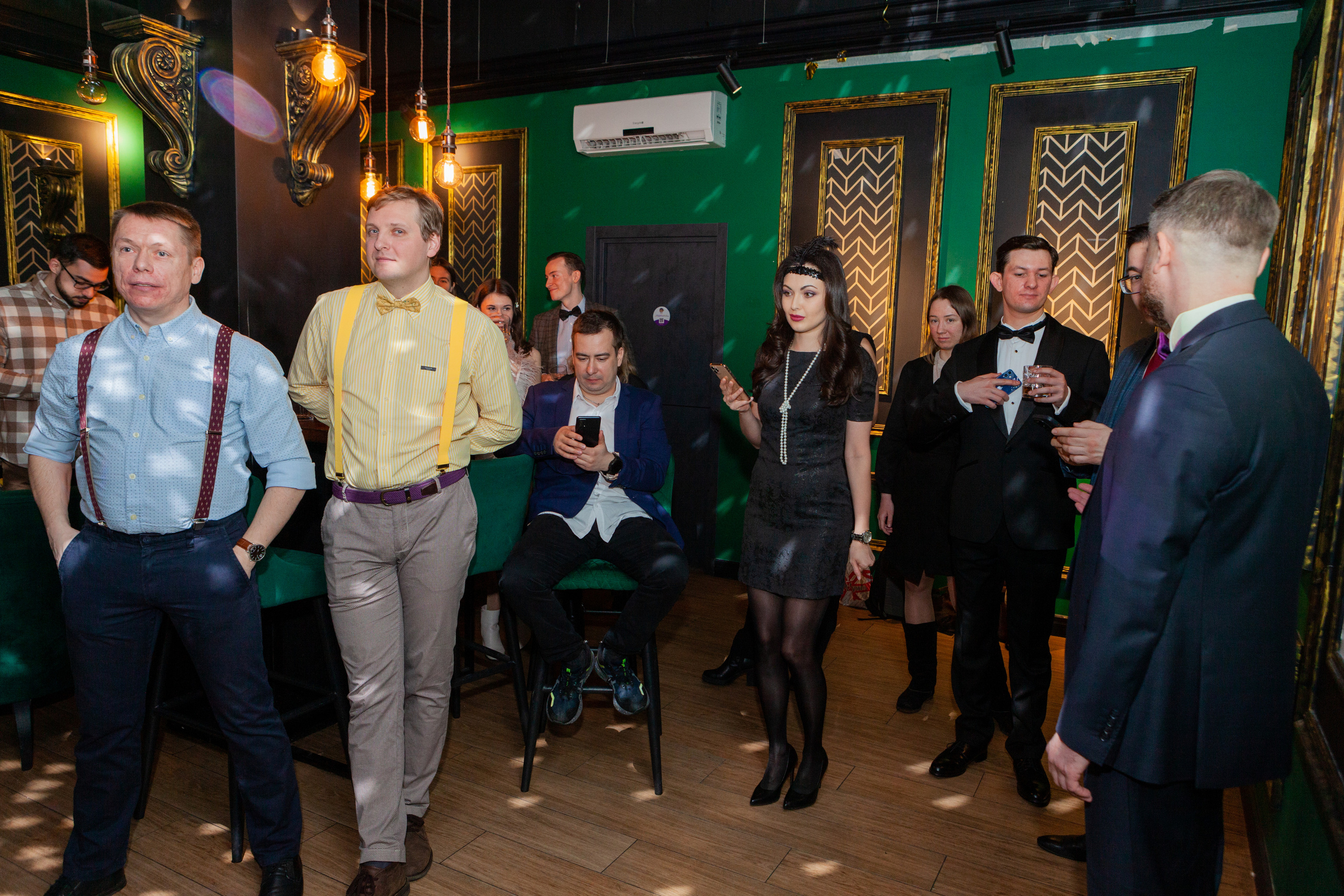 Вечеринка Великий Гетсби в лофте Party Hard. Репортажный, семейный, свадебный, портретный фотограф