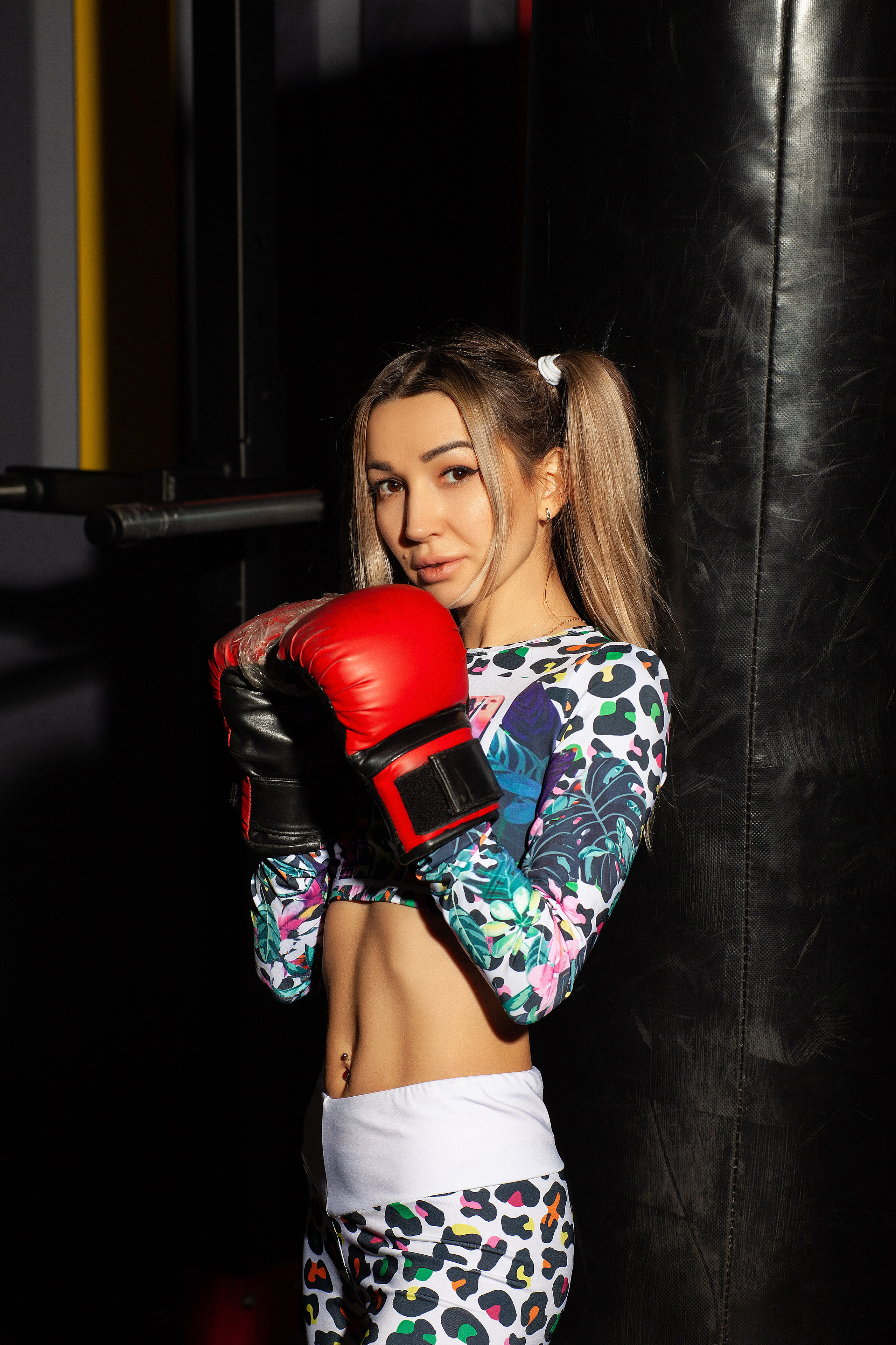 Настя. Фотосессия в спортзале. Репортажный, семейный, свадебный, портретный фотограф