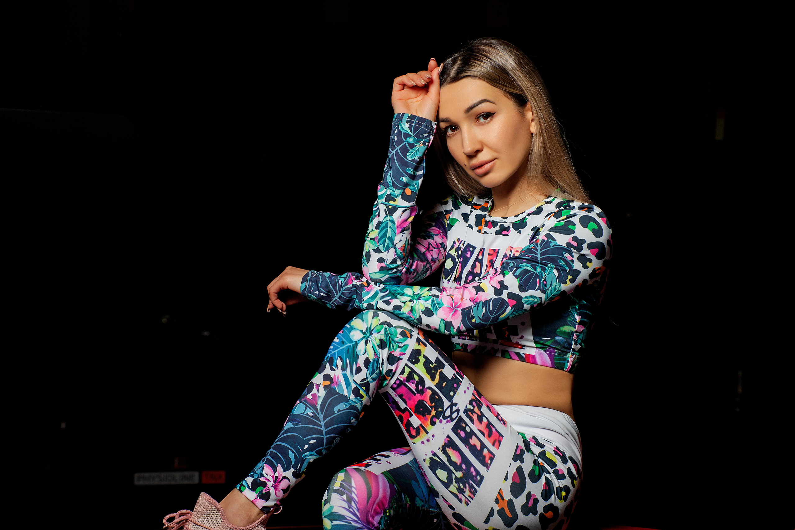 Настя. Фотосессия в спортзале. Репортажный, семейный, свадебный, портретный фотограф