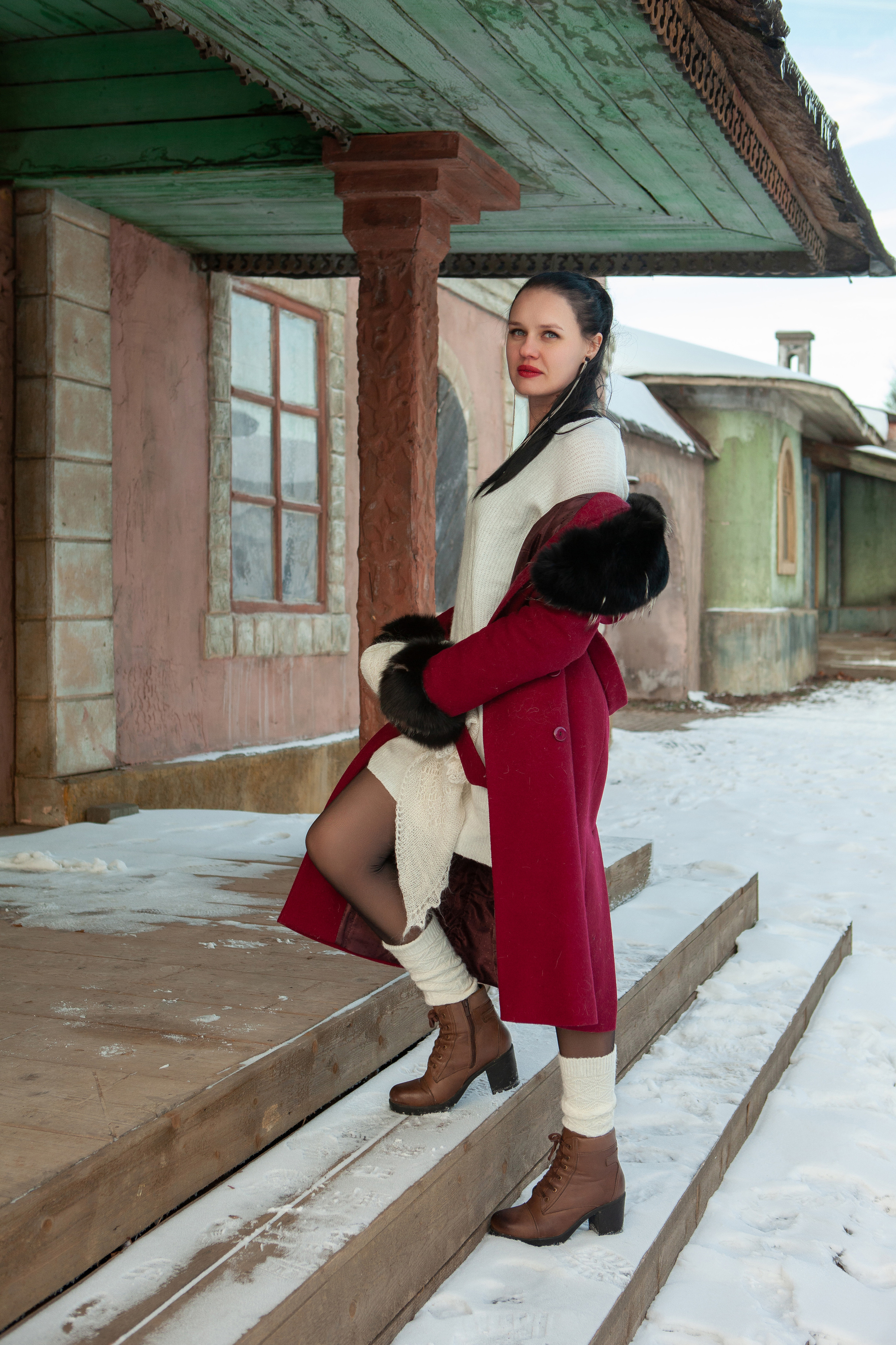 Ольга. Фотосессия в киногороде. Репортажный, семейный, свадебный, портретный фотограф