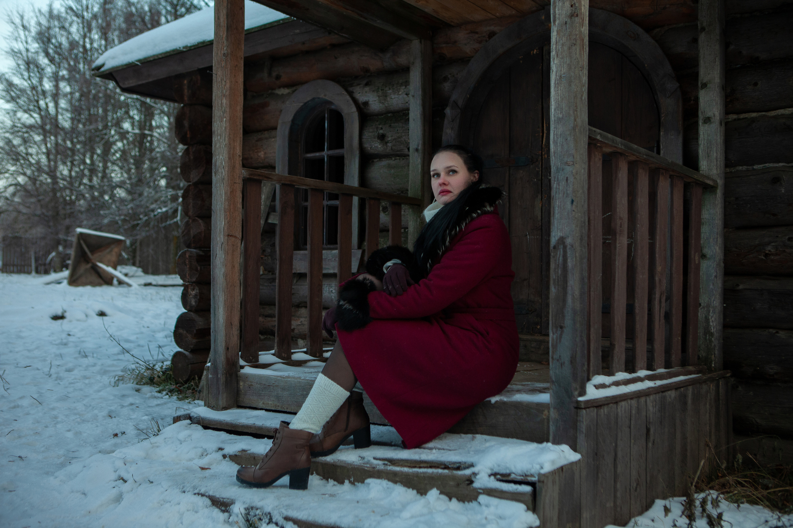 Ольга. Фотосессия в киногороде. Репортажный, семейный, свадебный, портретный фотограф