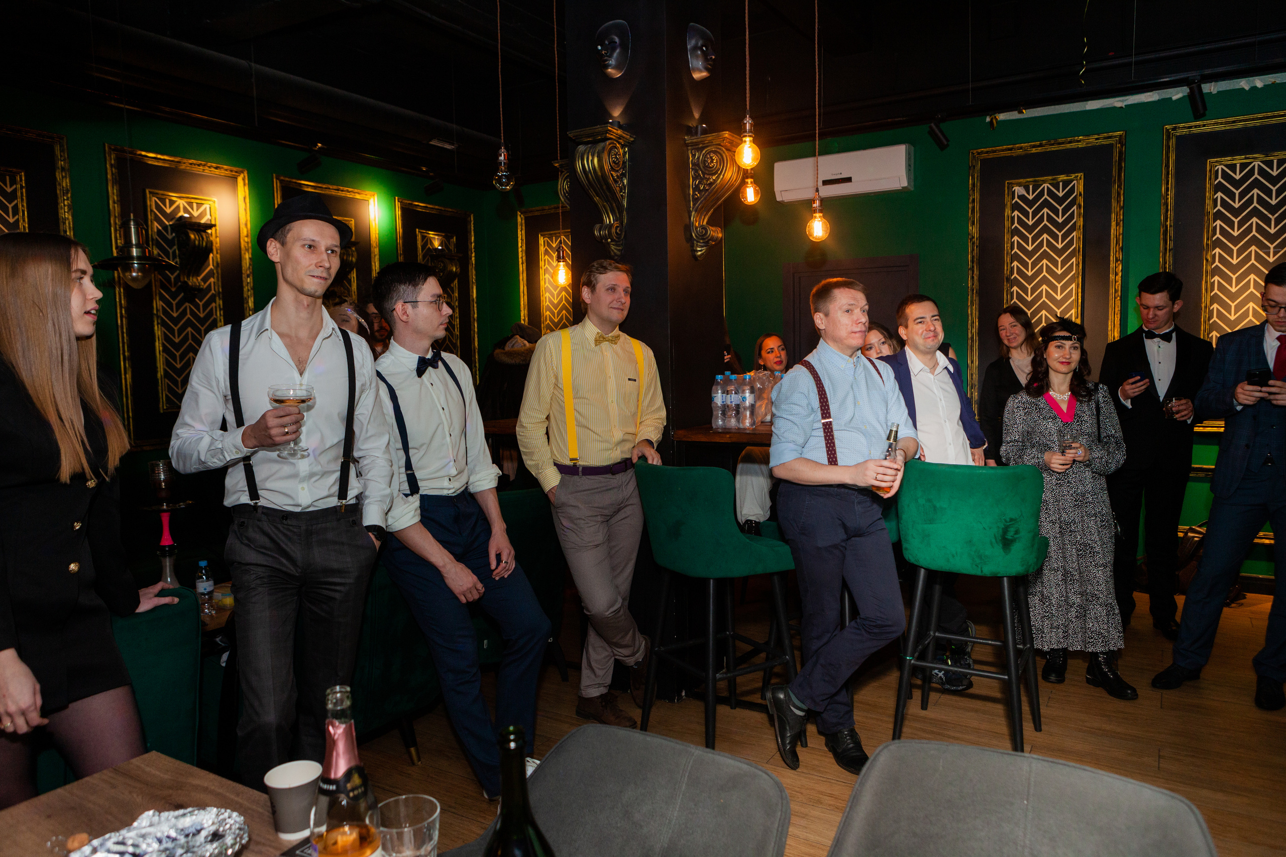 Вечеринка Великий Гетсби в лофте Party Hard. Репортажный, семейный, свадебный, портретный фотограф