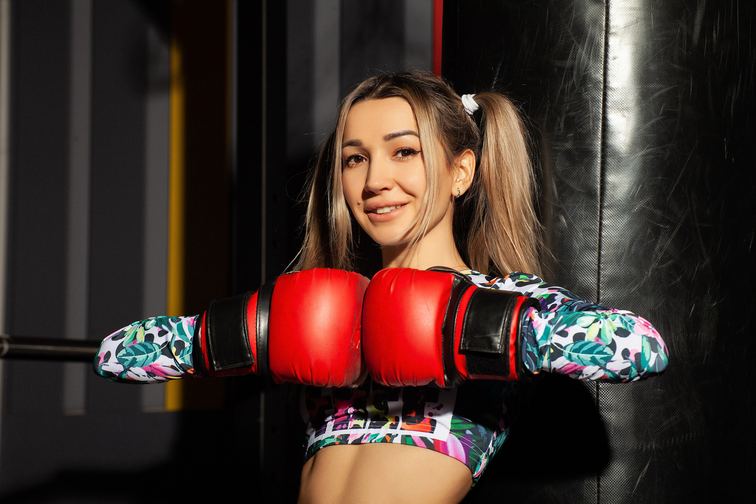 Настя. Фотосессия в спортзале. Репортажный, семейный, свадебный, портретный фотограф