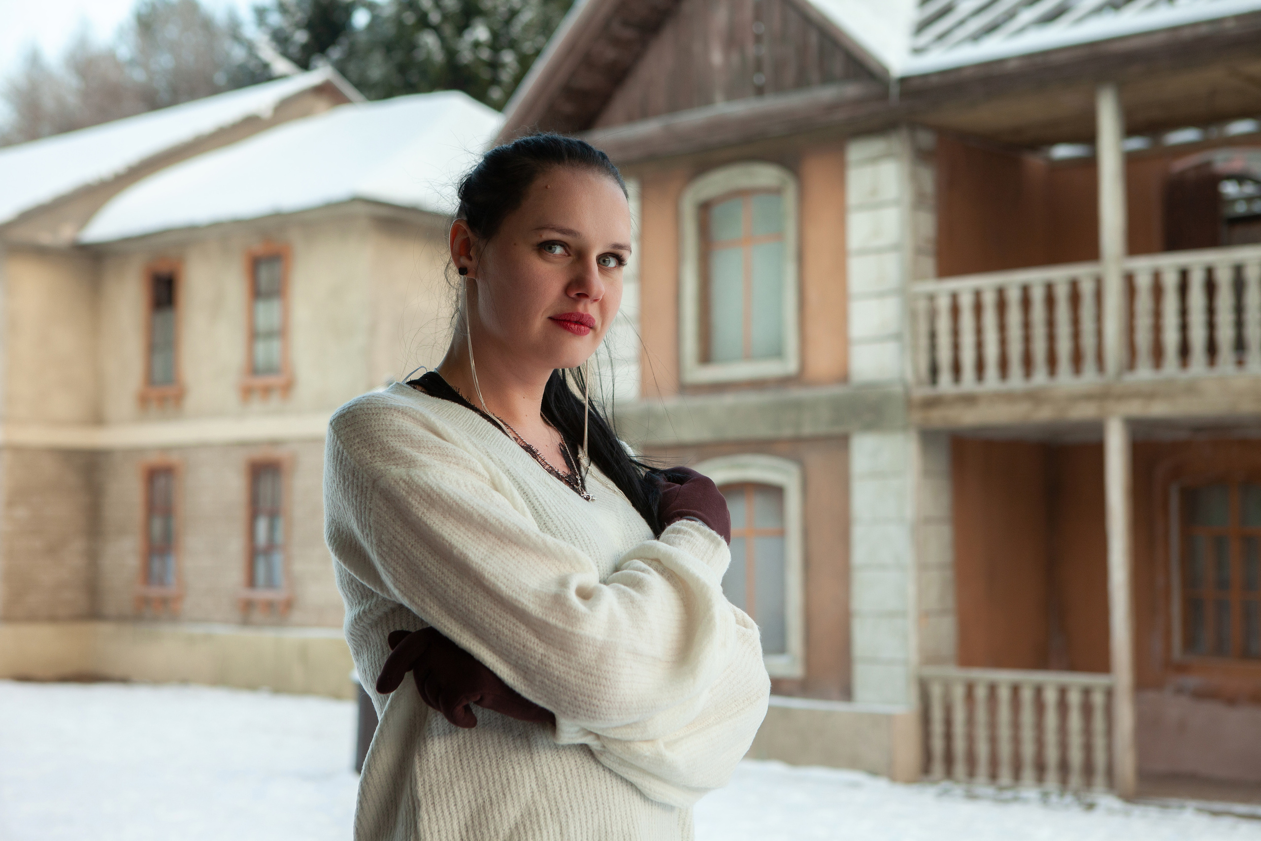 Ольга. Фотосессия в киногороде. Репортажный, семейный, свадебный, портретный фотограф