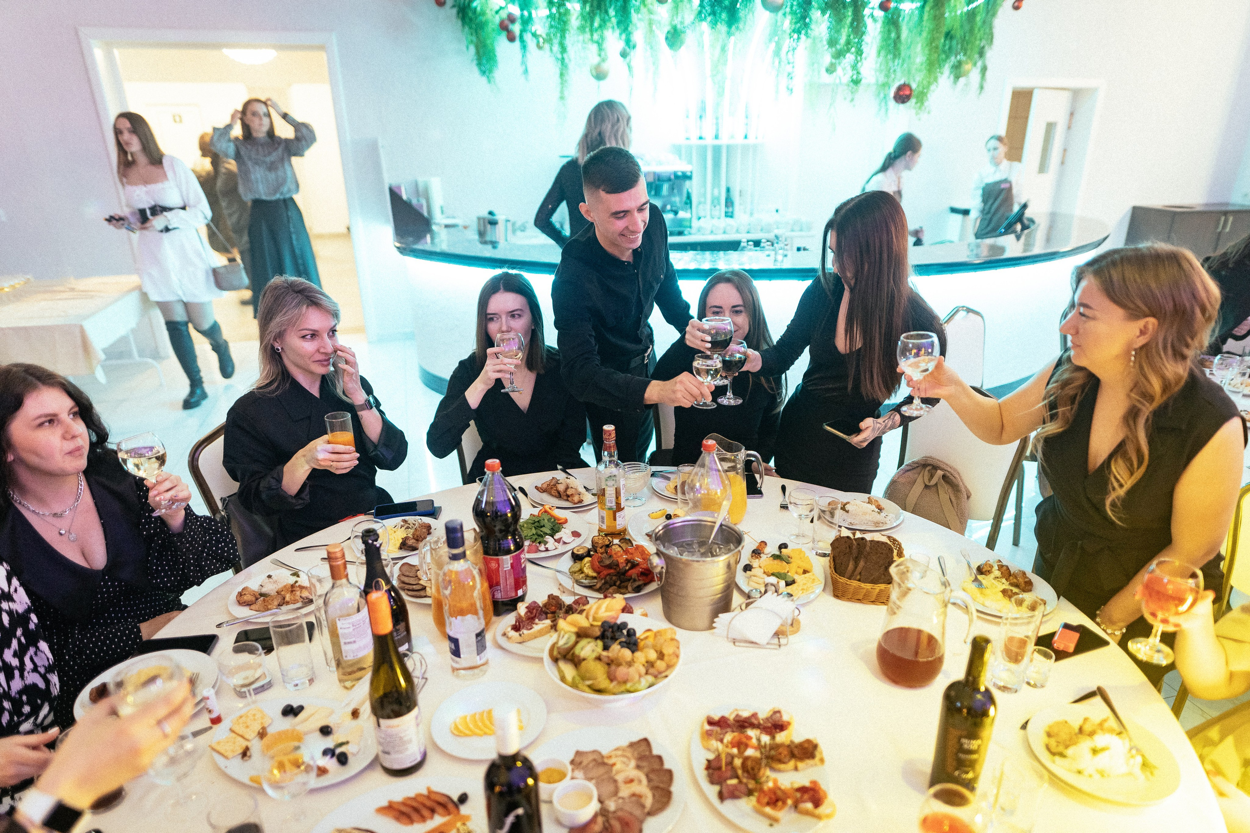 Новогодний корпоратив. Репортажный фотограф в Новосибирске. Алексей Гриценко