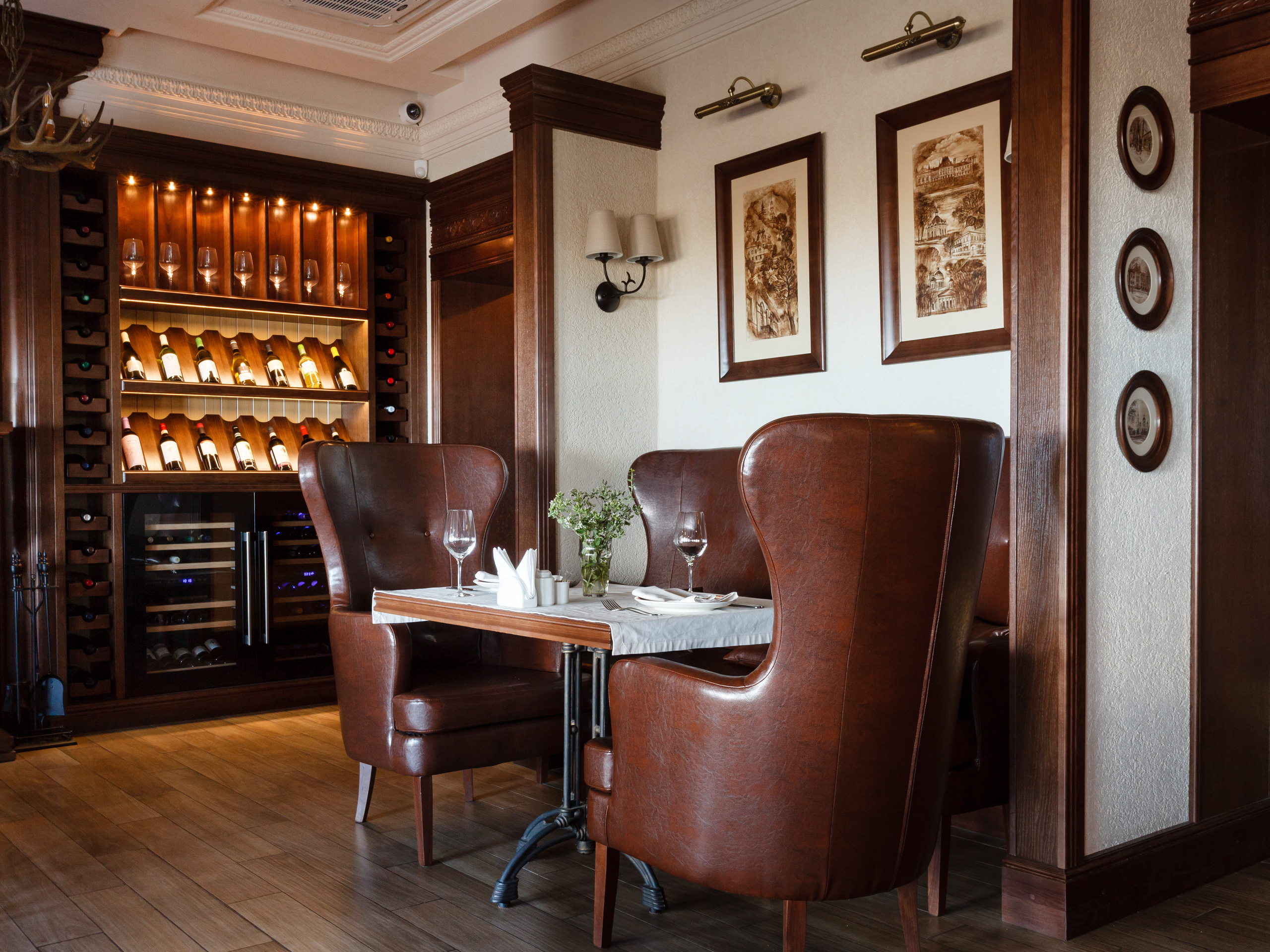 Ресторан при отеле "Юрла" г.Рыбинск. Наталья Мавренкова интерьерный фотограф, декоратор в Санкт-Петербурге