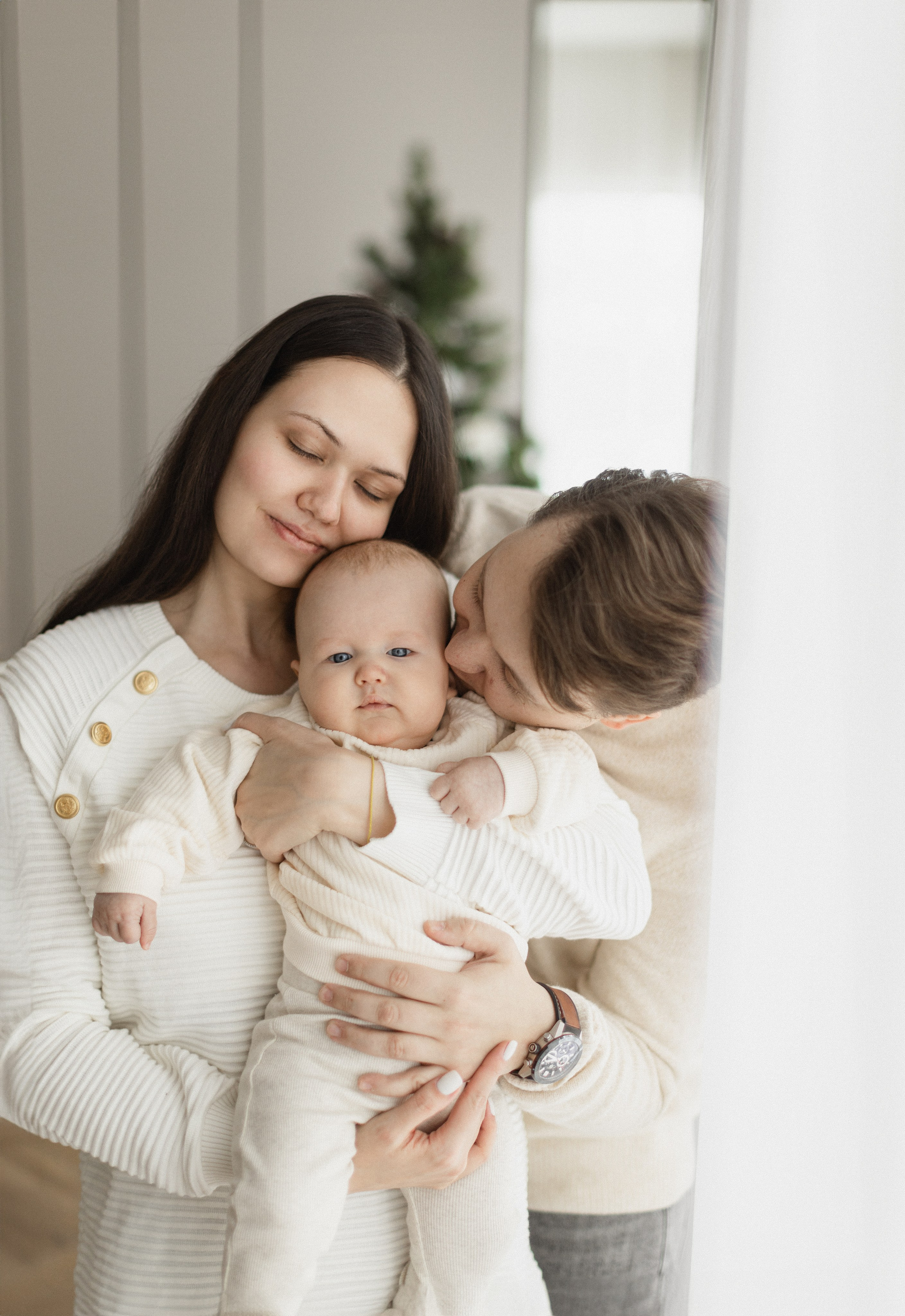 Мария и Максим с сыном. Кузьмина Анастасия — контент-фотограф | Москва
