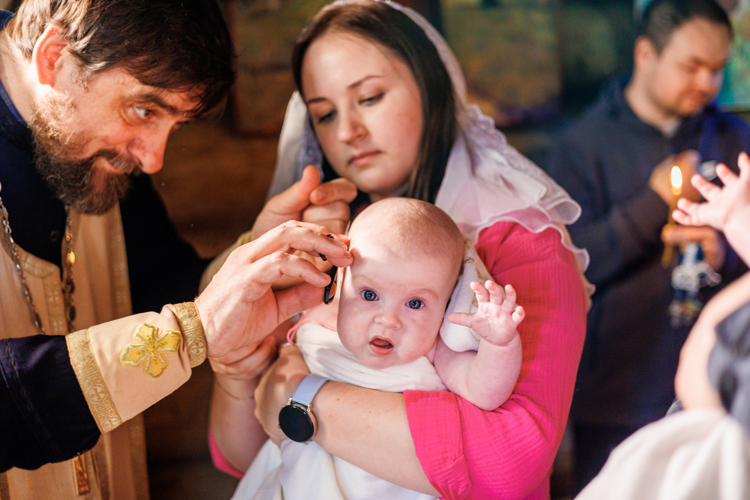 Крещение близняшек. Свадебный и семейный фотограф в Армавире