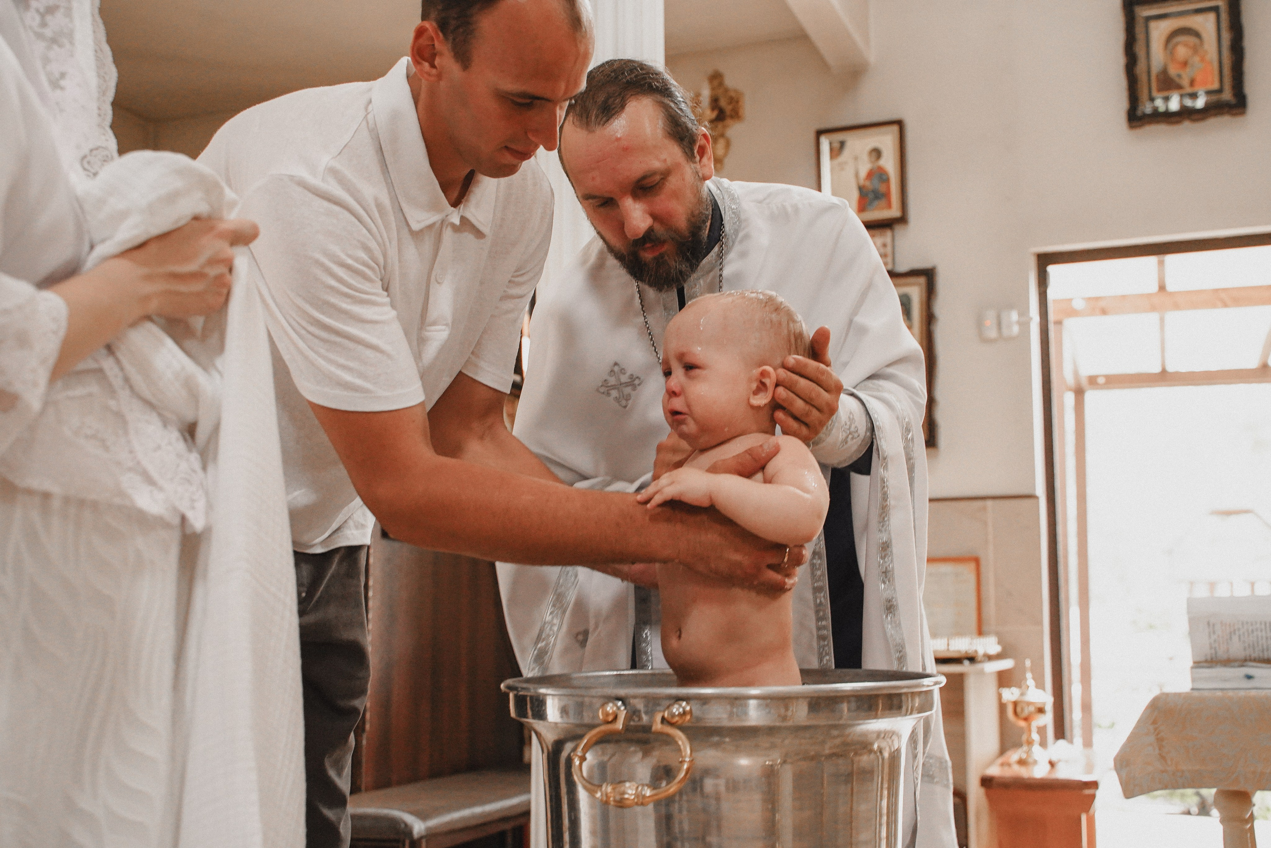 Крещение Лёвы. Семейный и женский фотограф в Краснодаре Анастасия Приймак
