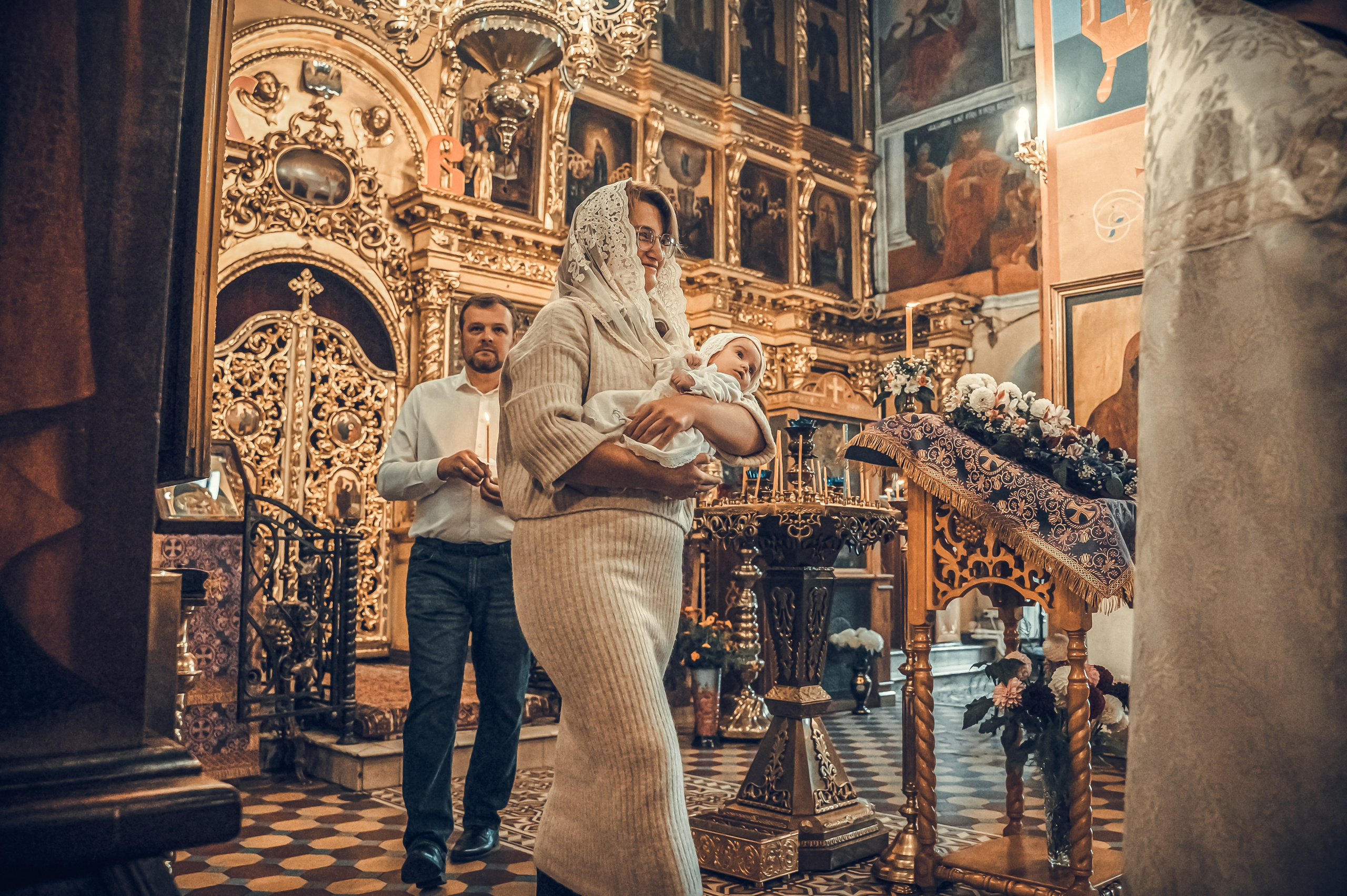 Крещение Есении Церковь Рождества Пресвятой Богородицы